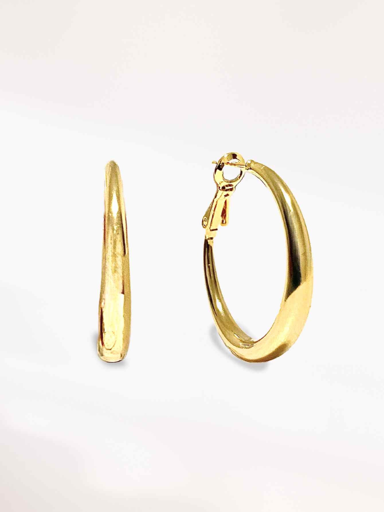 Gold Hoop Earrings