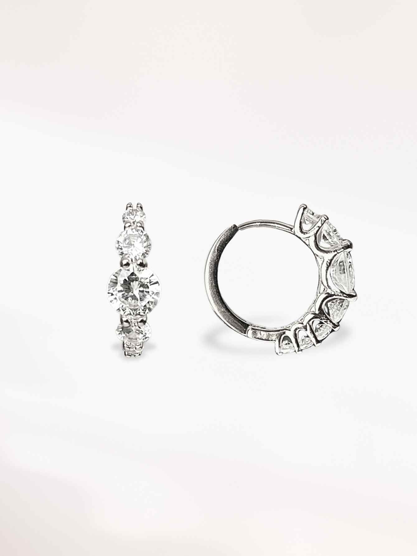 Silver Hoop Earrings