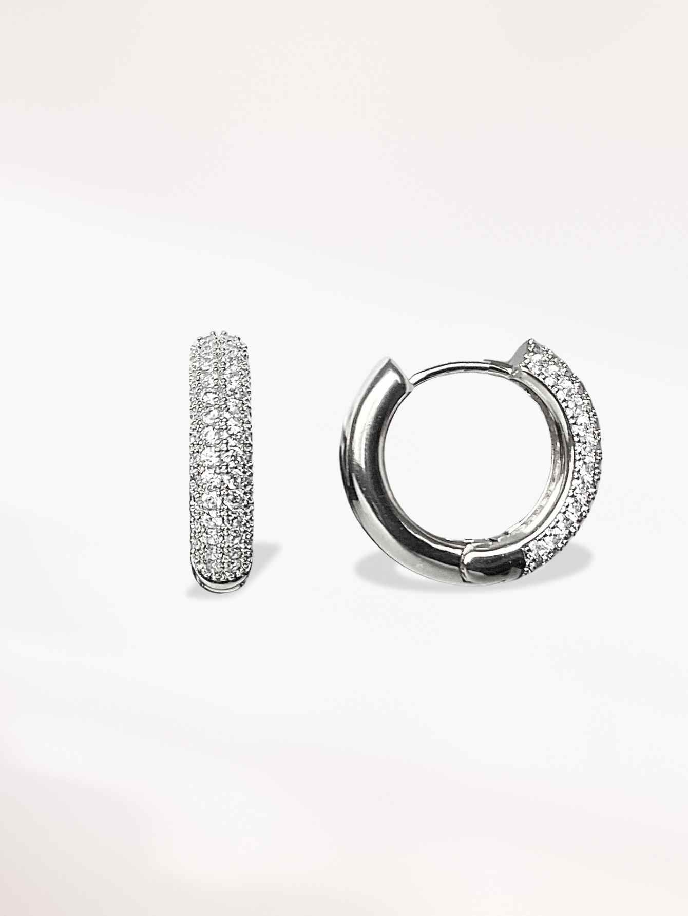 Silver Hoop Earrings