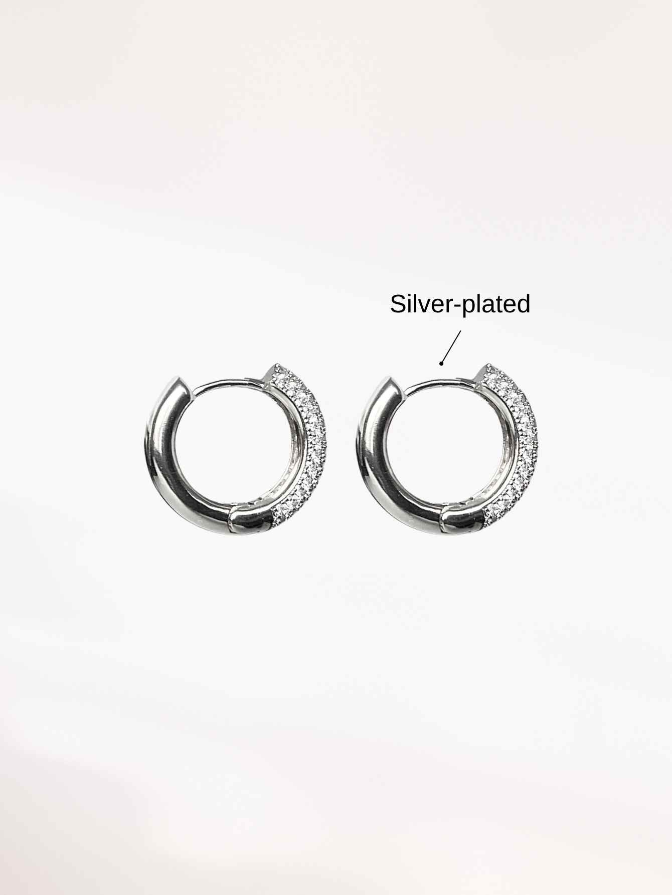 Silver Hoop Earrings