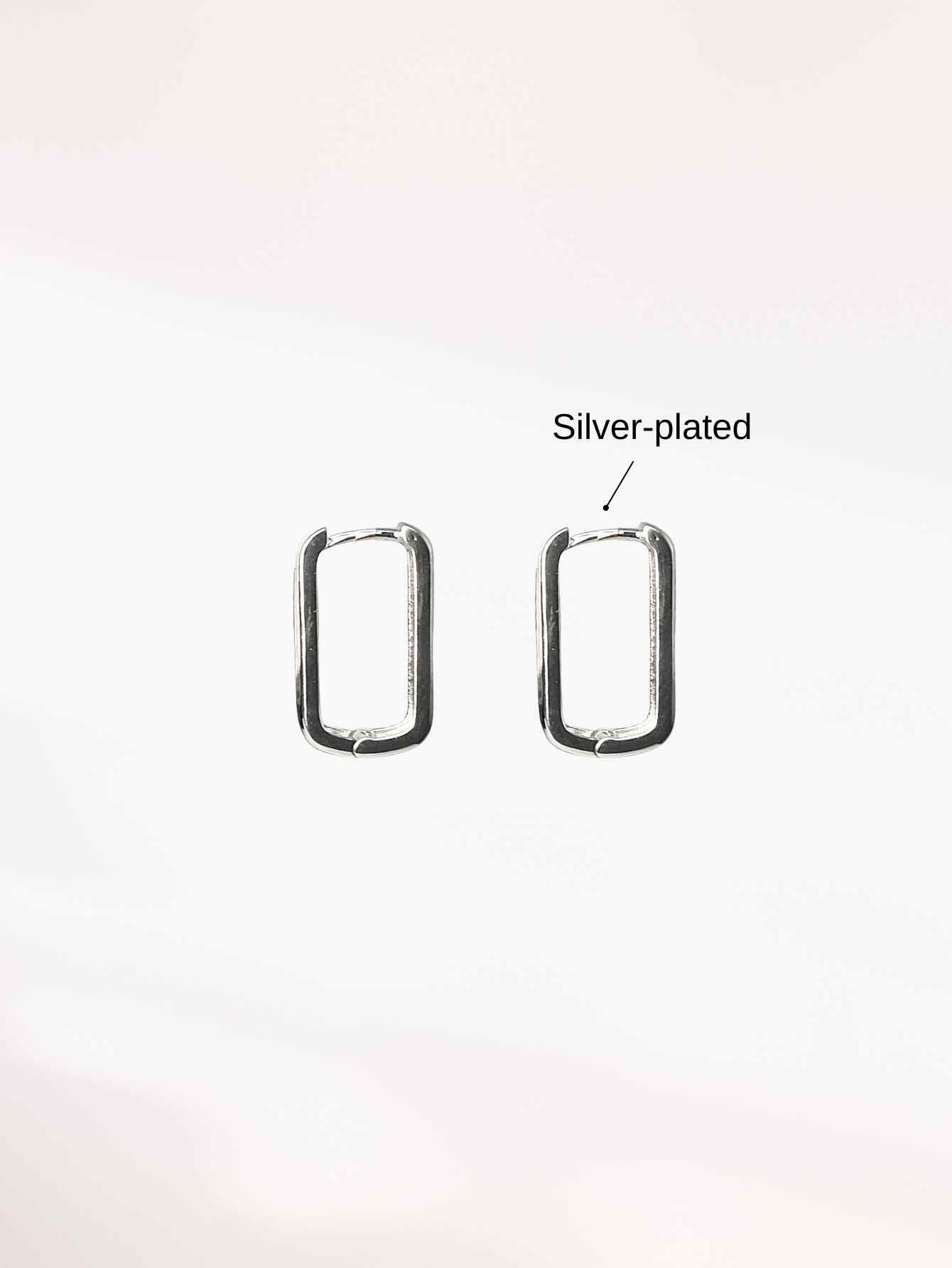 Silver Hoop Earrings
