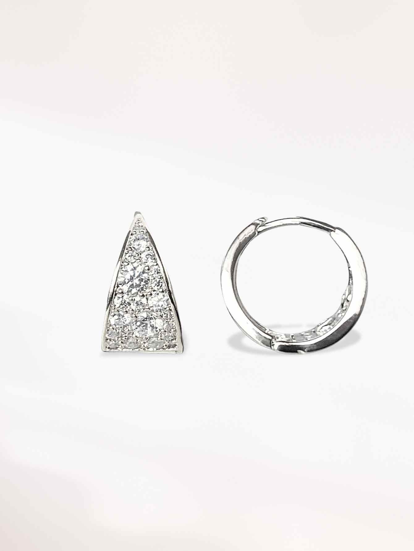 Silver Hoop Earrings