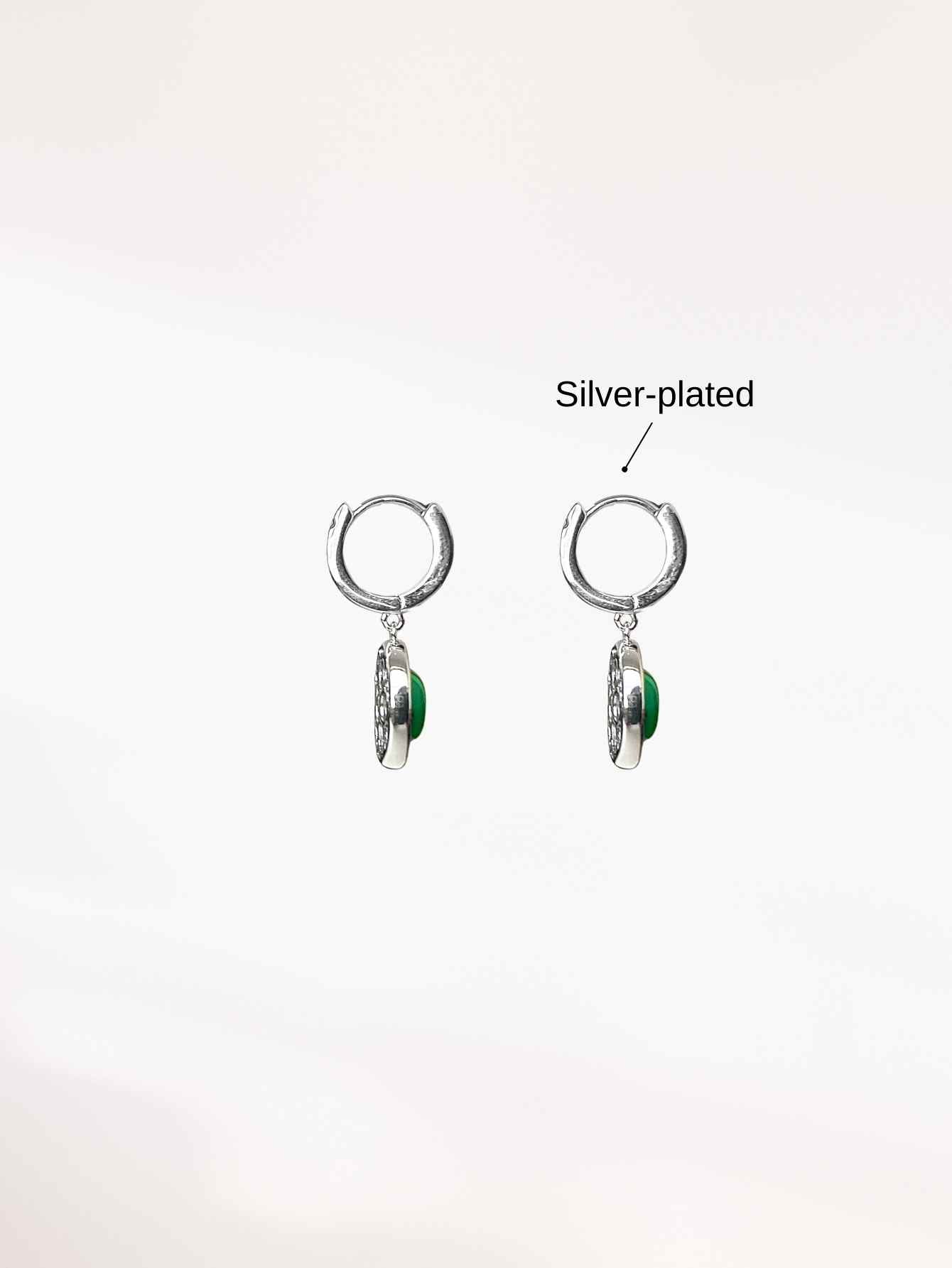 Silver Hoop Earrings