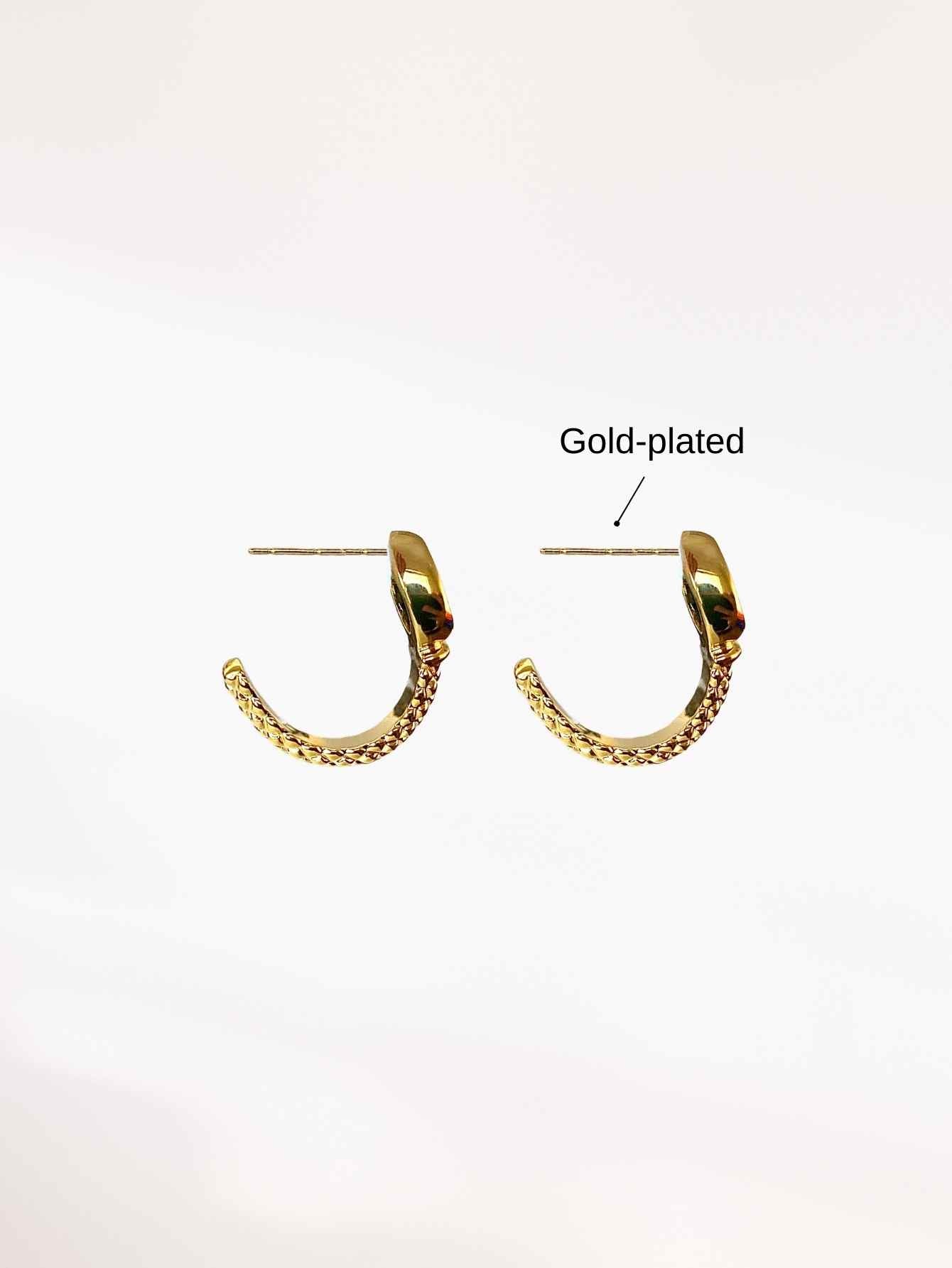 Gold Hoop Earrings