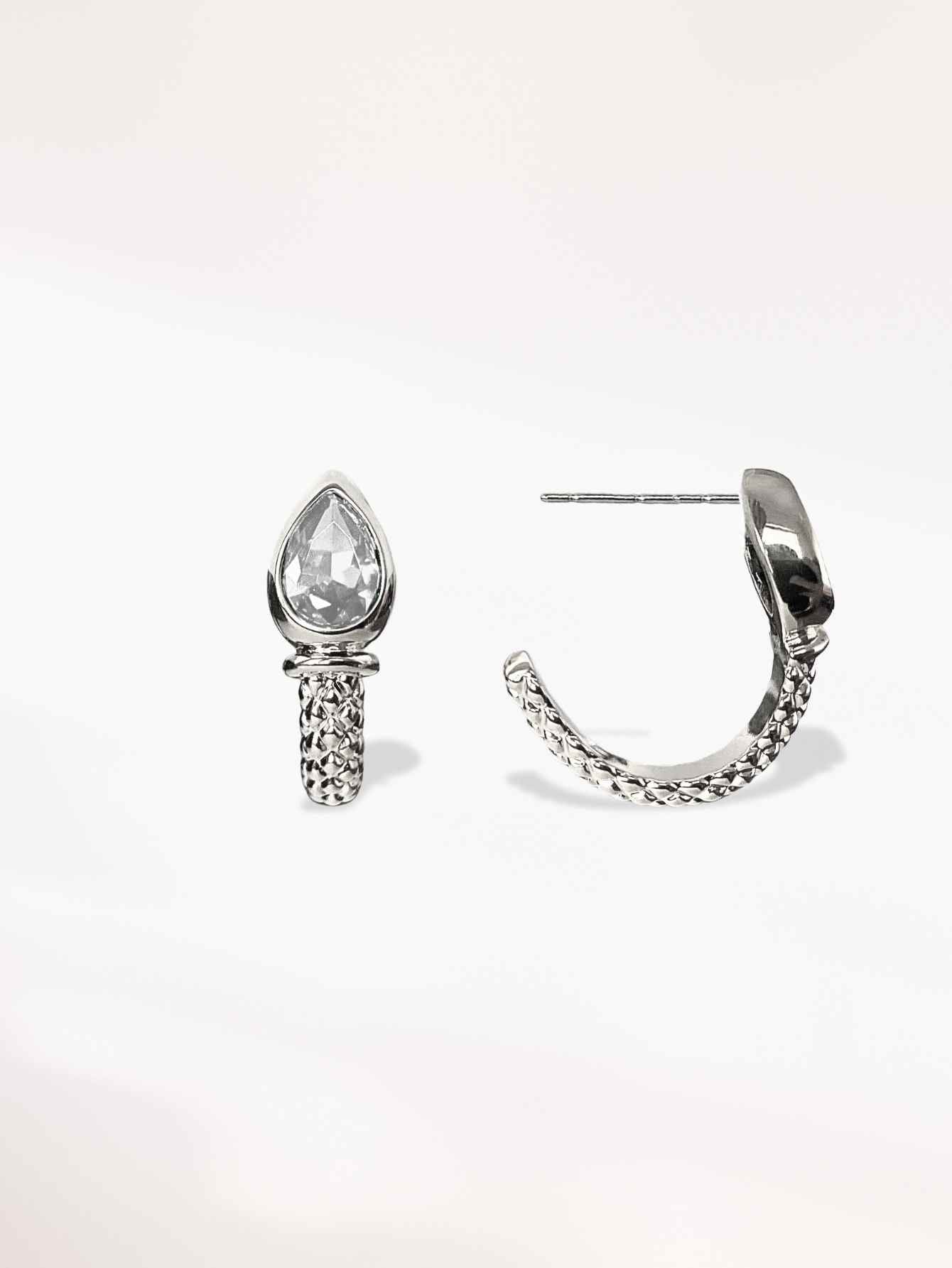 Silver Hoop Earrings