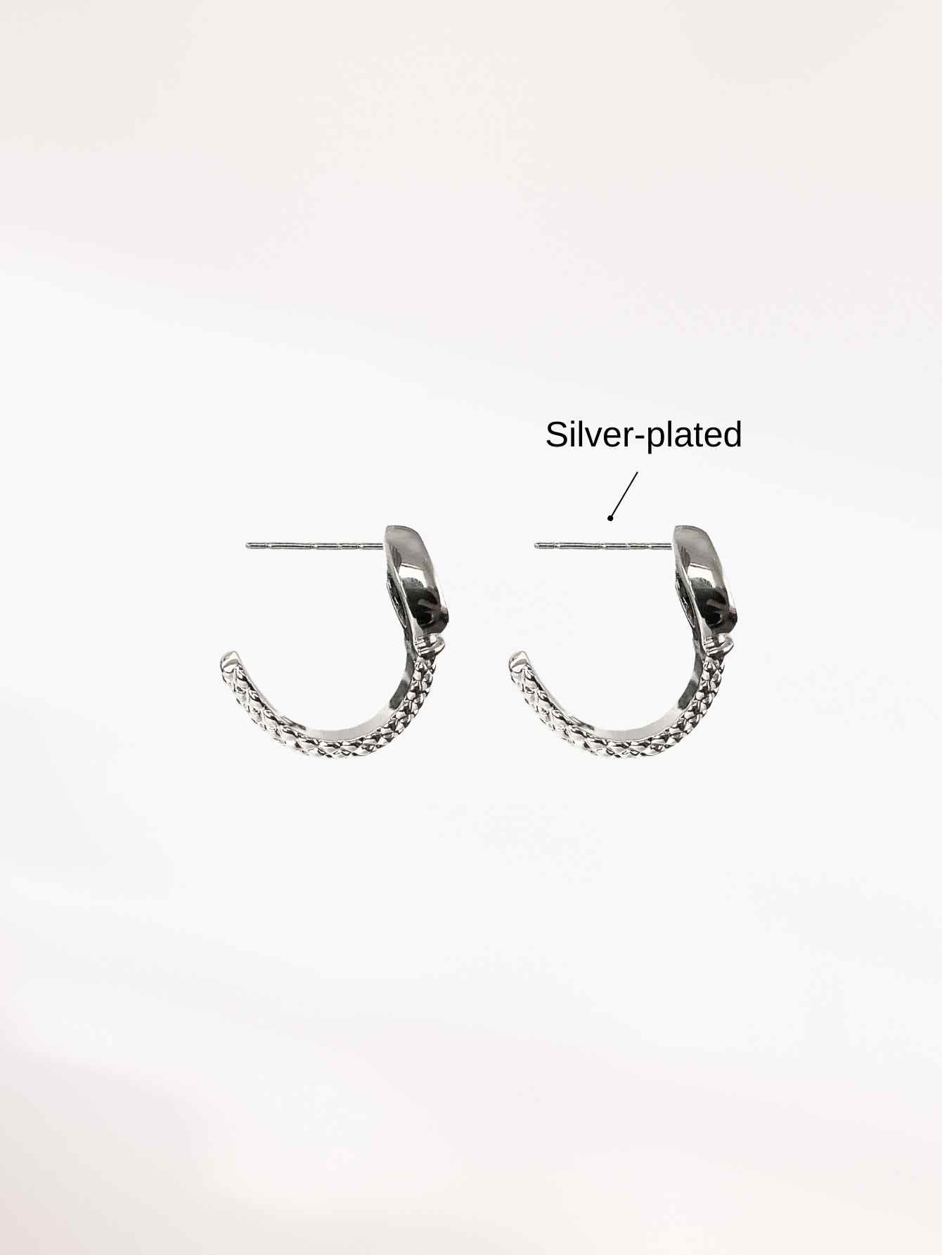 Silver Hoop Earrings