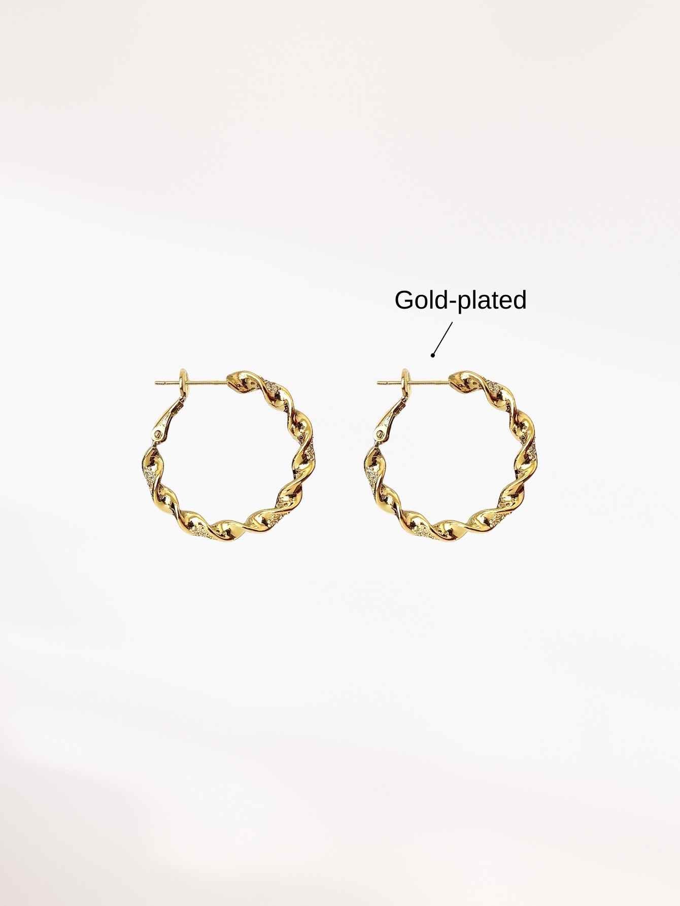 Gold Hoop Earrings