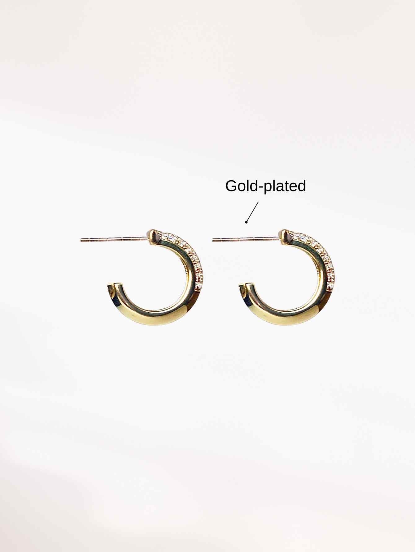 Gold Hoop Earrings
