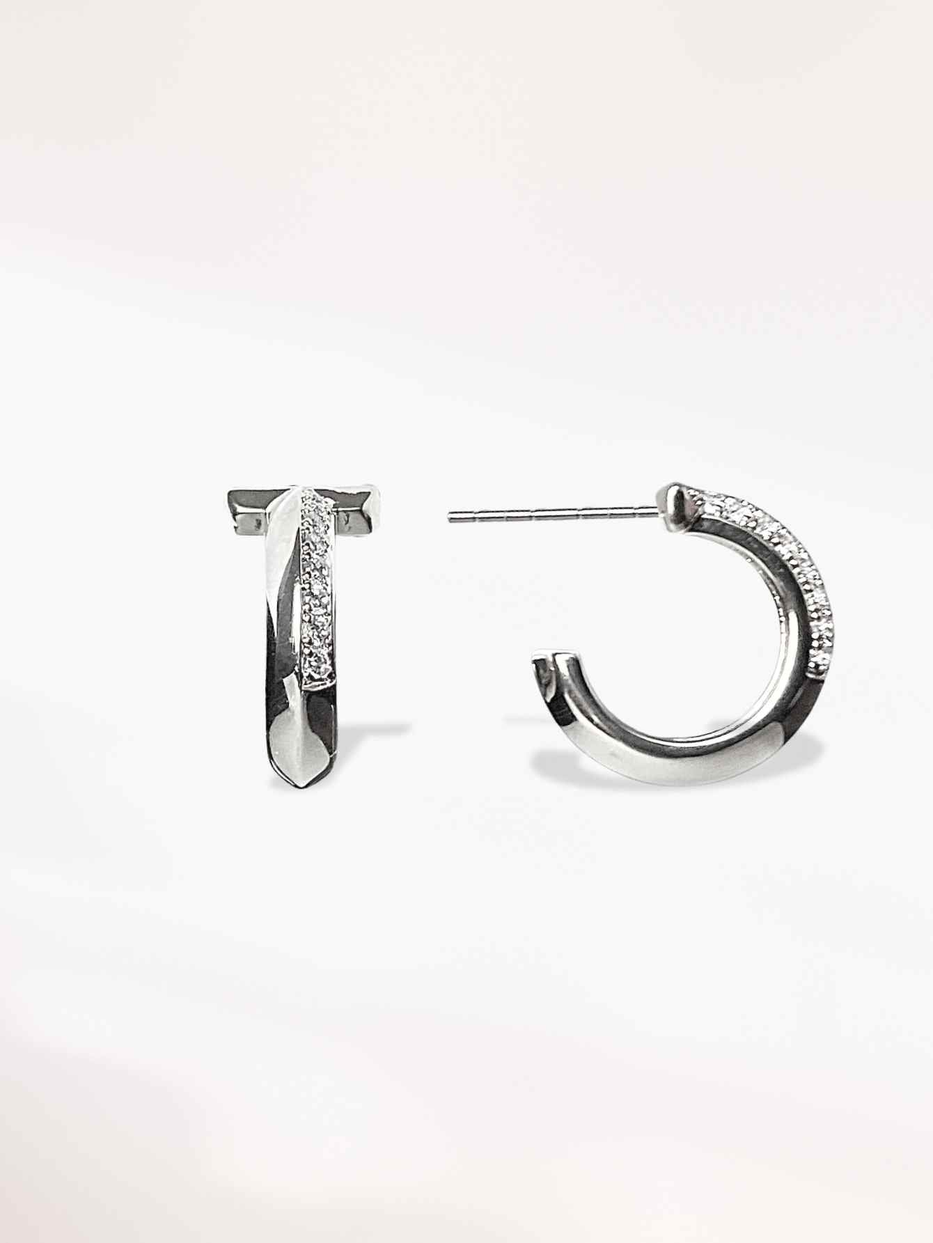 Silver Hoop Earrings