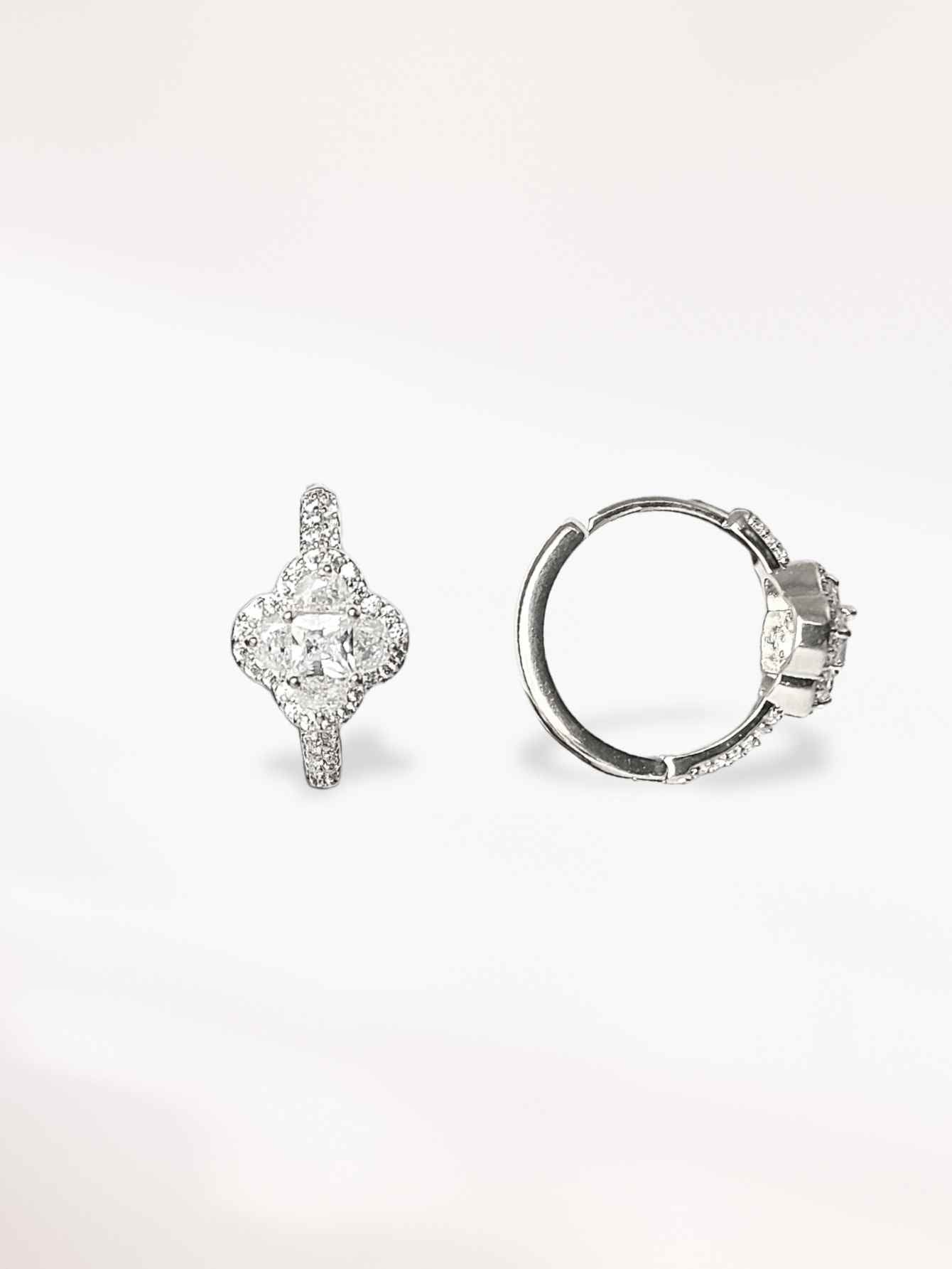 Silver Hoop Earrings