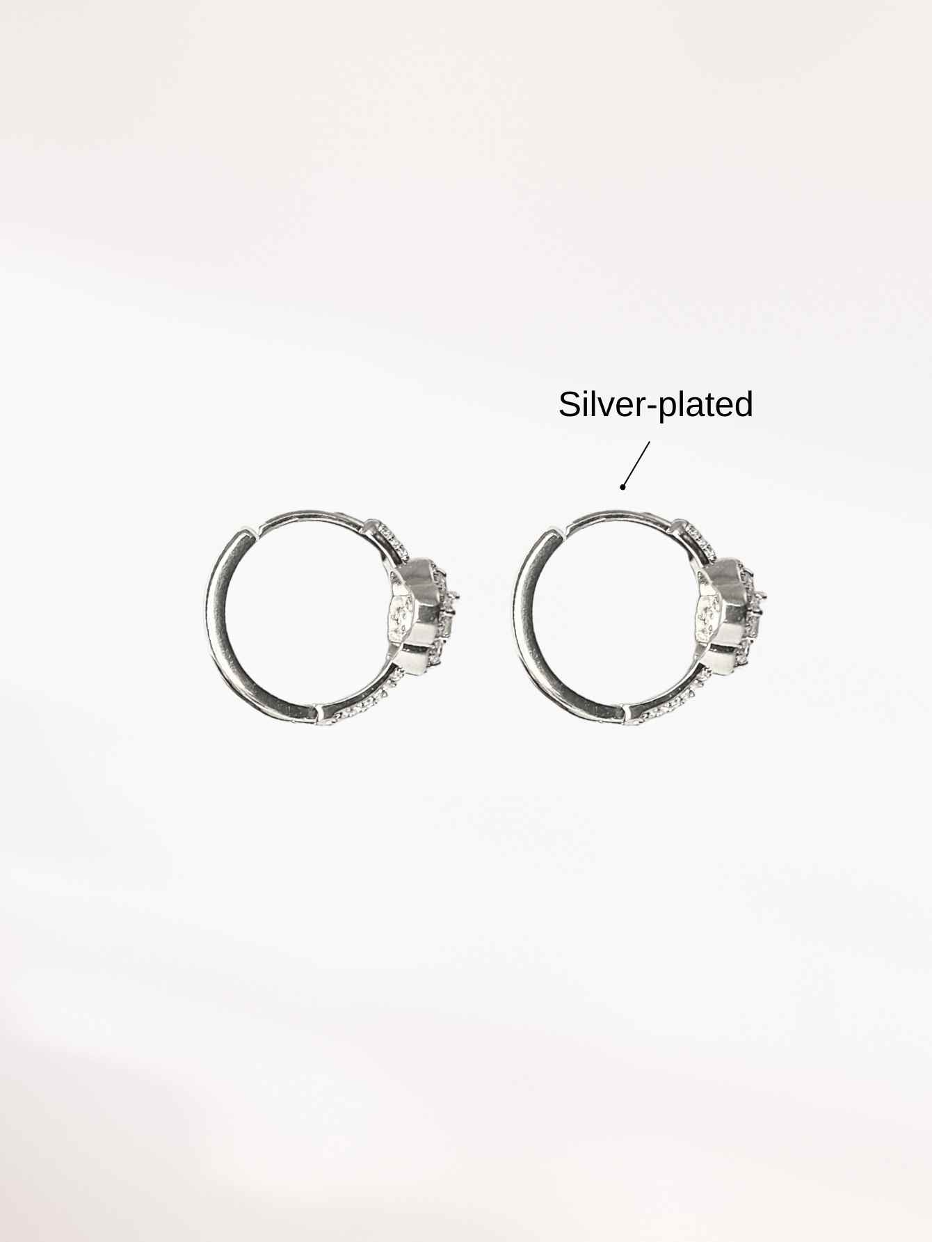 Silver Hoop Earrings
