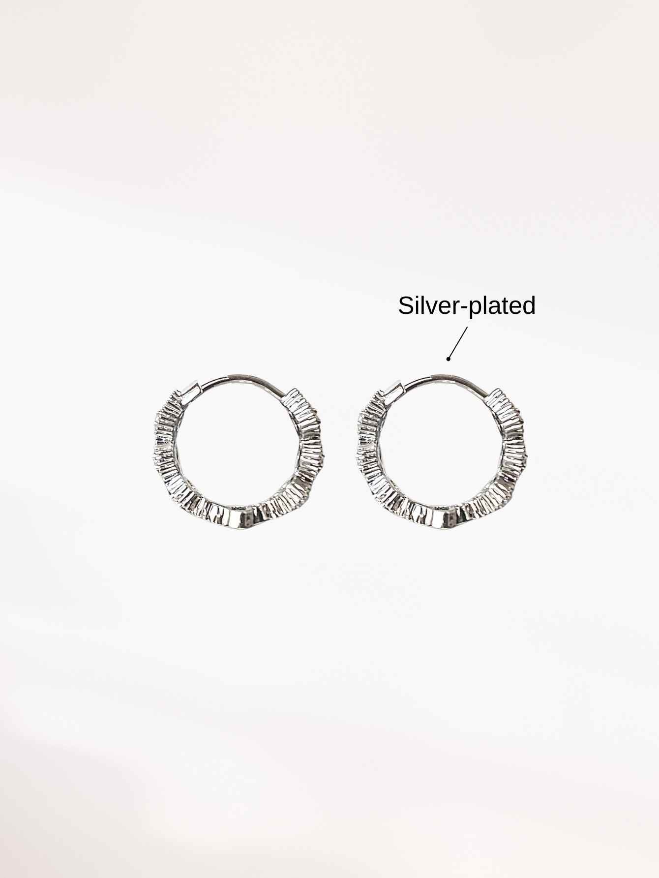 Silver Hoop Earrings