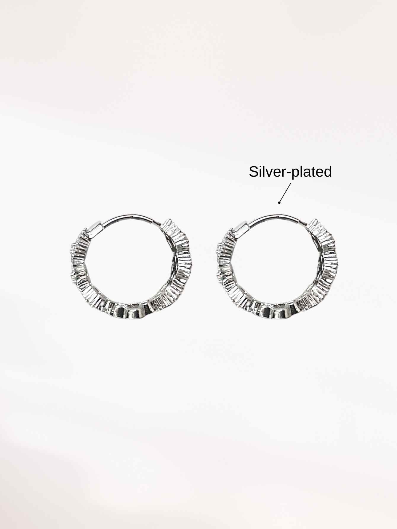 Silver Hoop Earrings