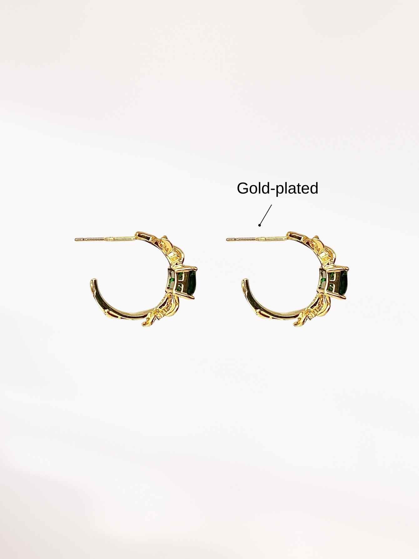 Gold Hoop Earrings