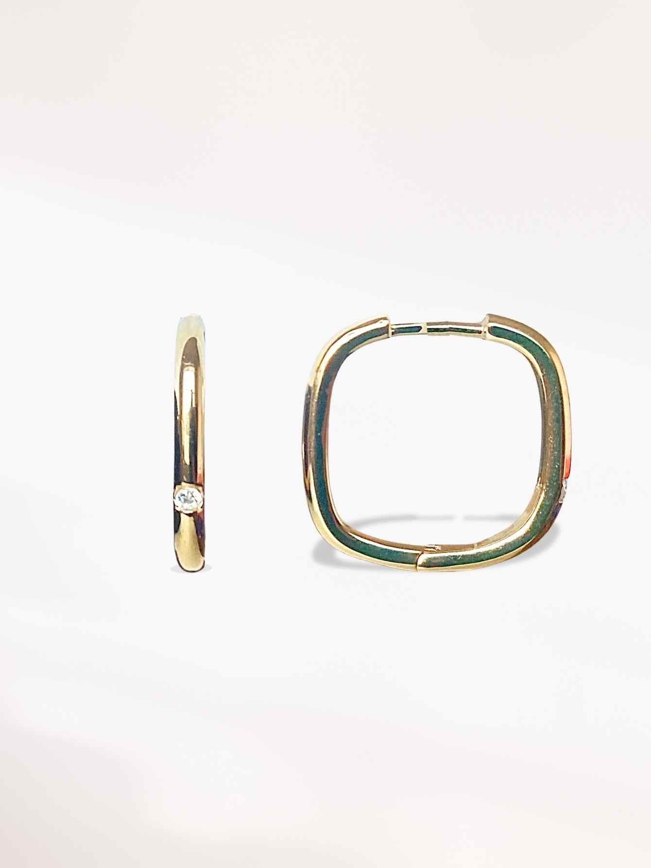 Gold Hoop Earrings