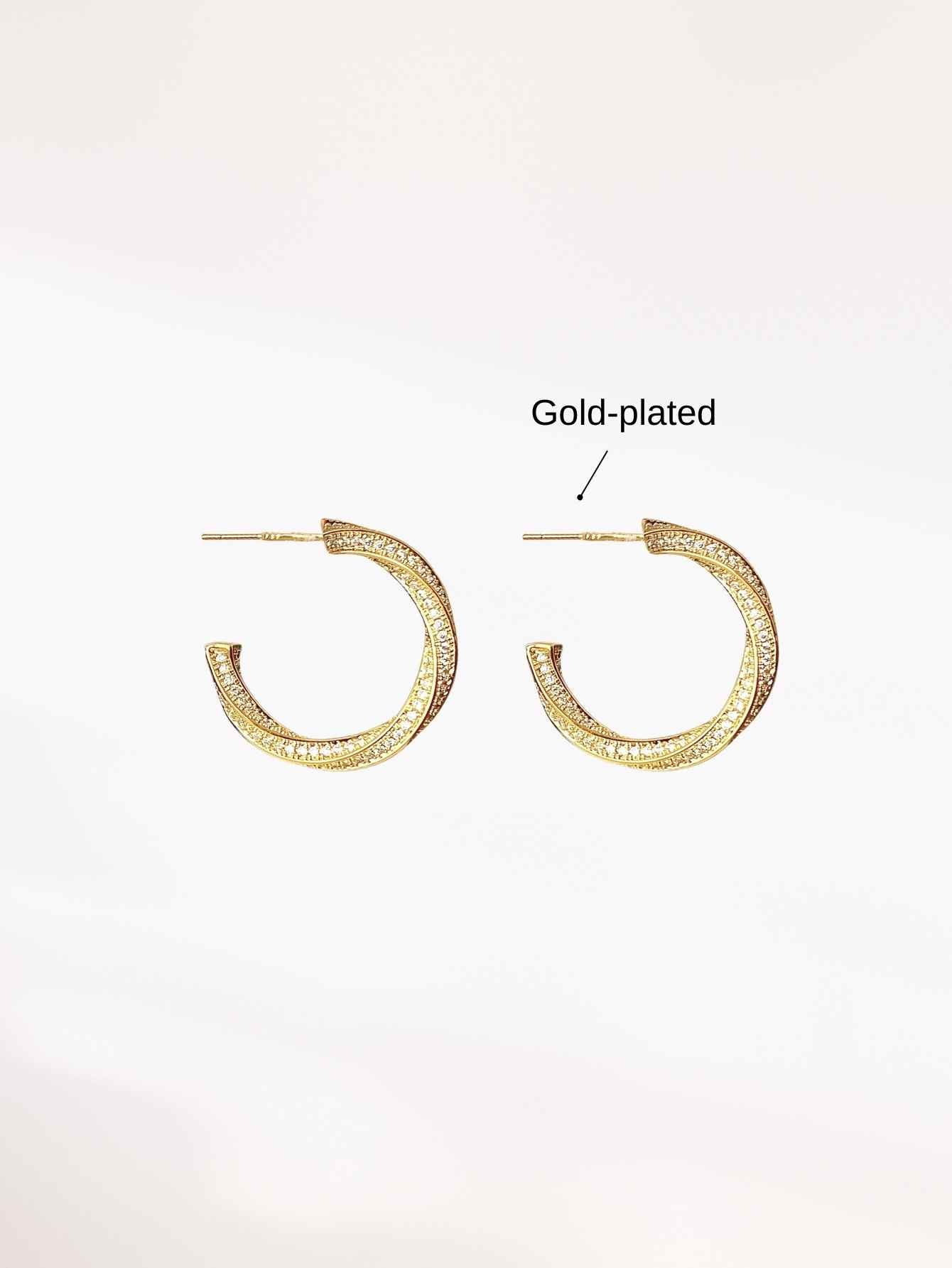 Gold Hoop Earrings