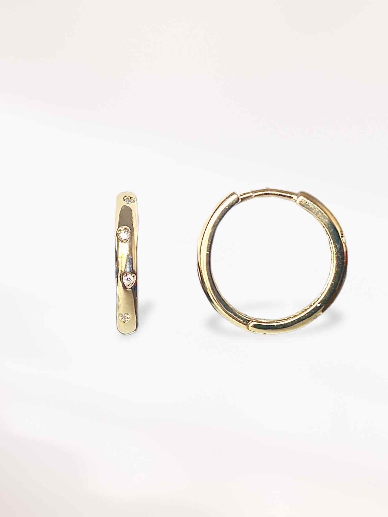 Gold Hoop Earrings