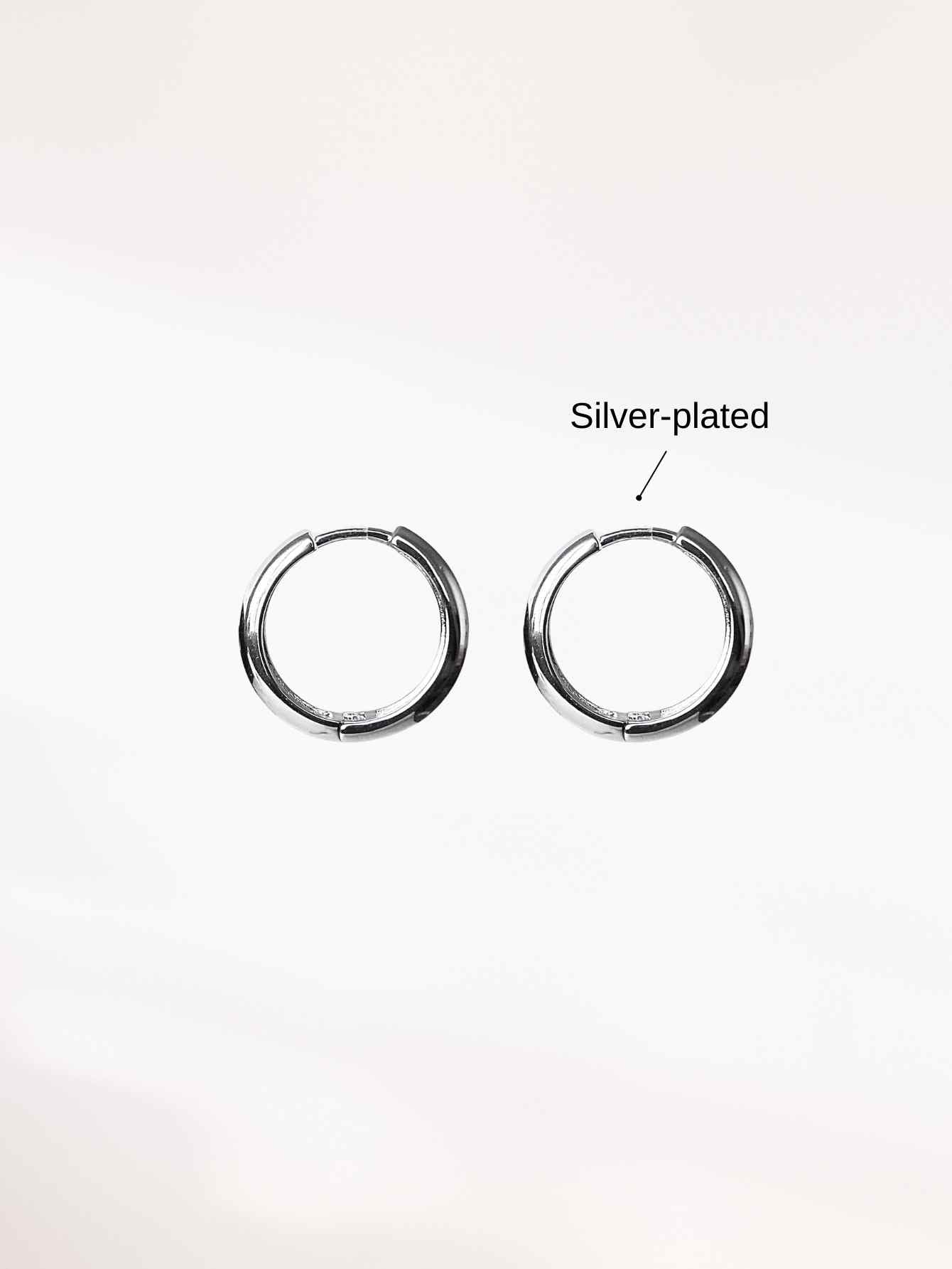Silver Hoop Earrings