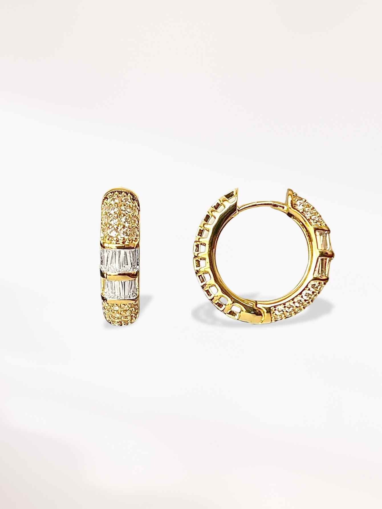 Gold Hoop Earrings