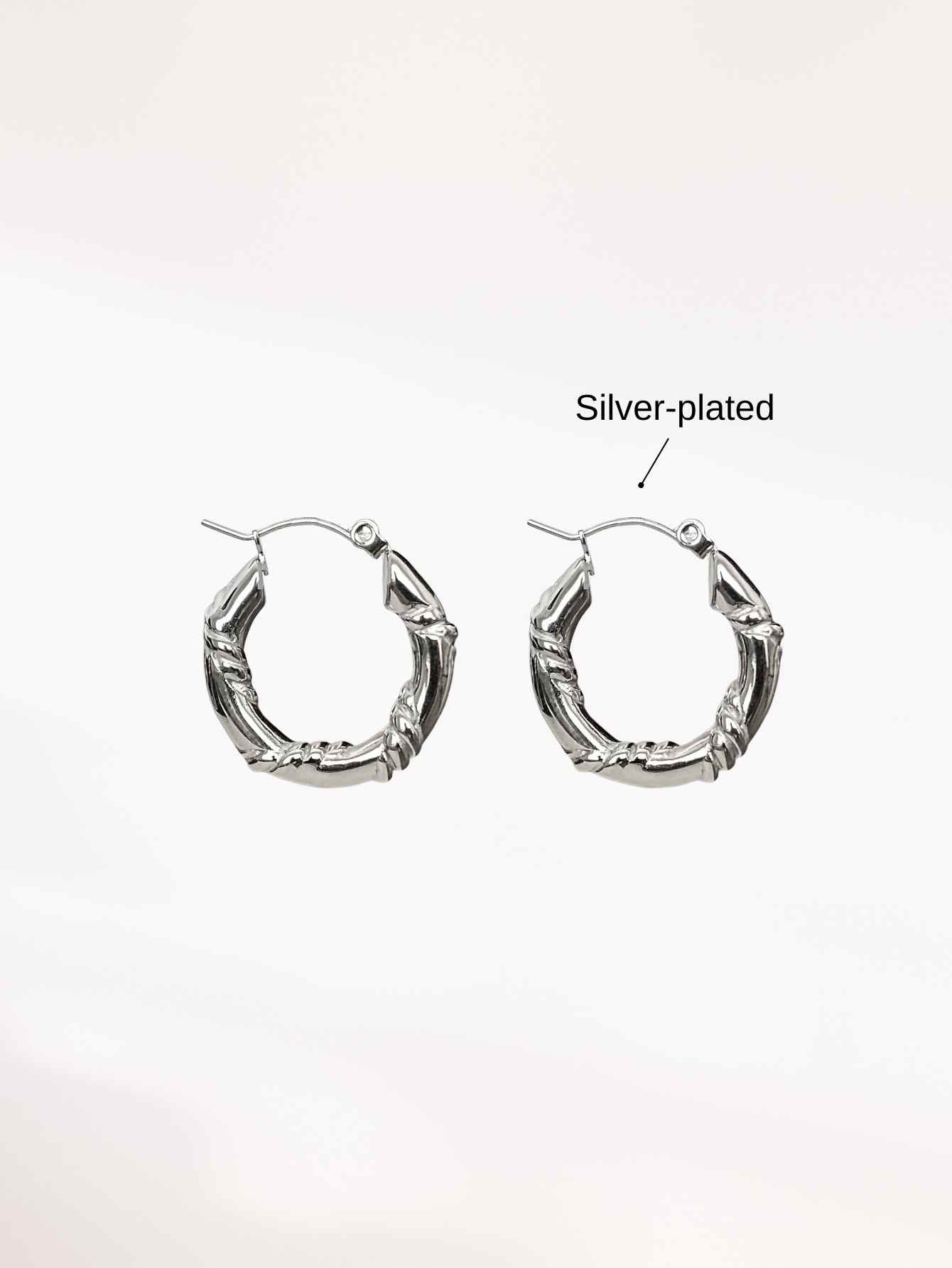 Silver Hoop Earrings