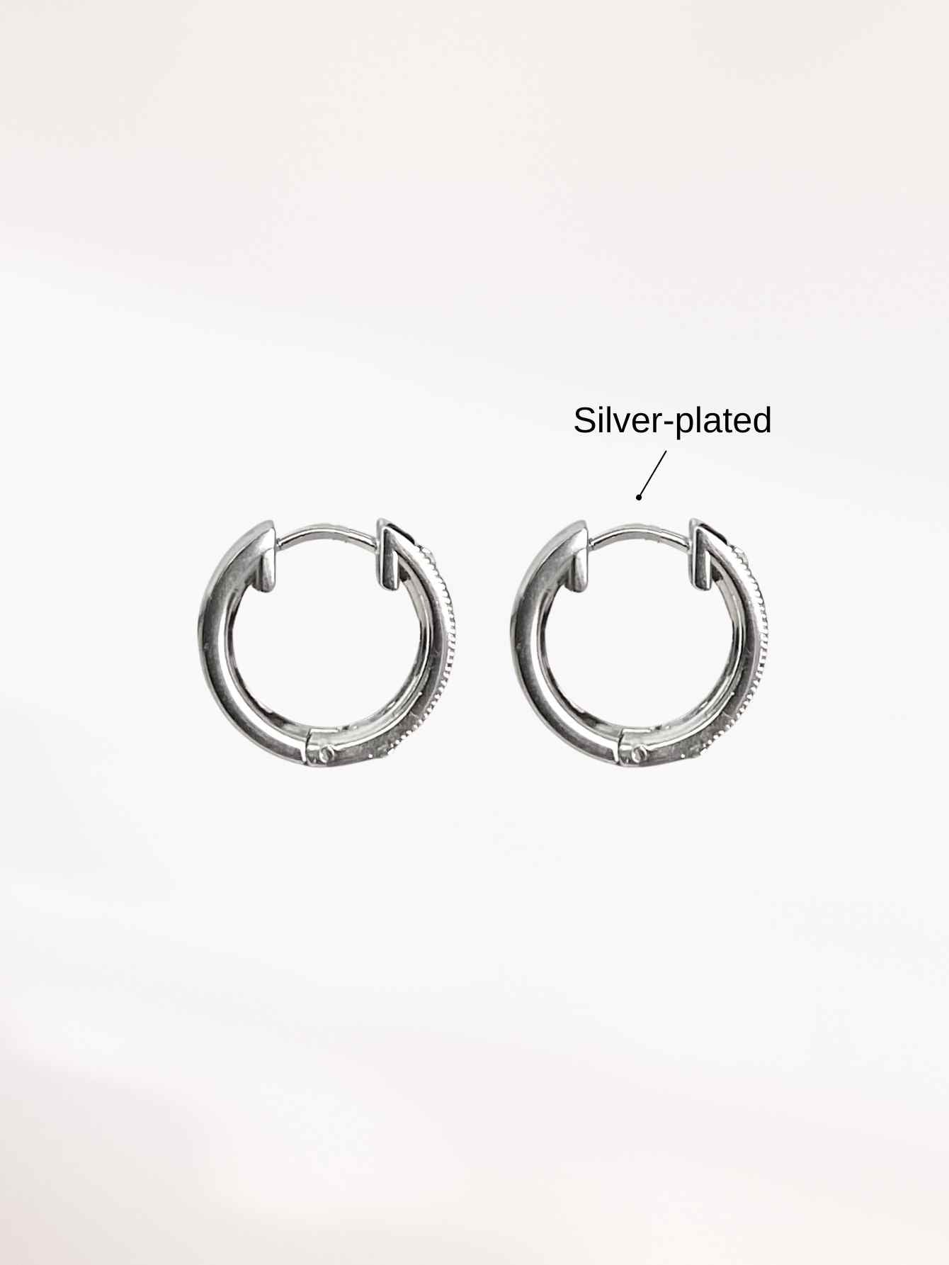 Silver Hoop Earrings
