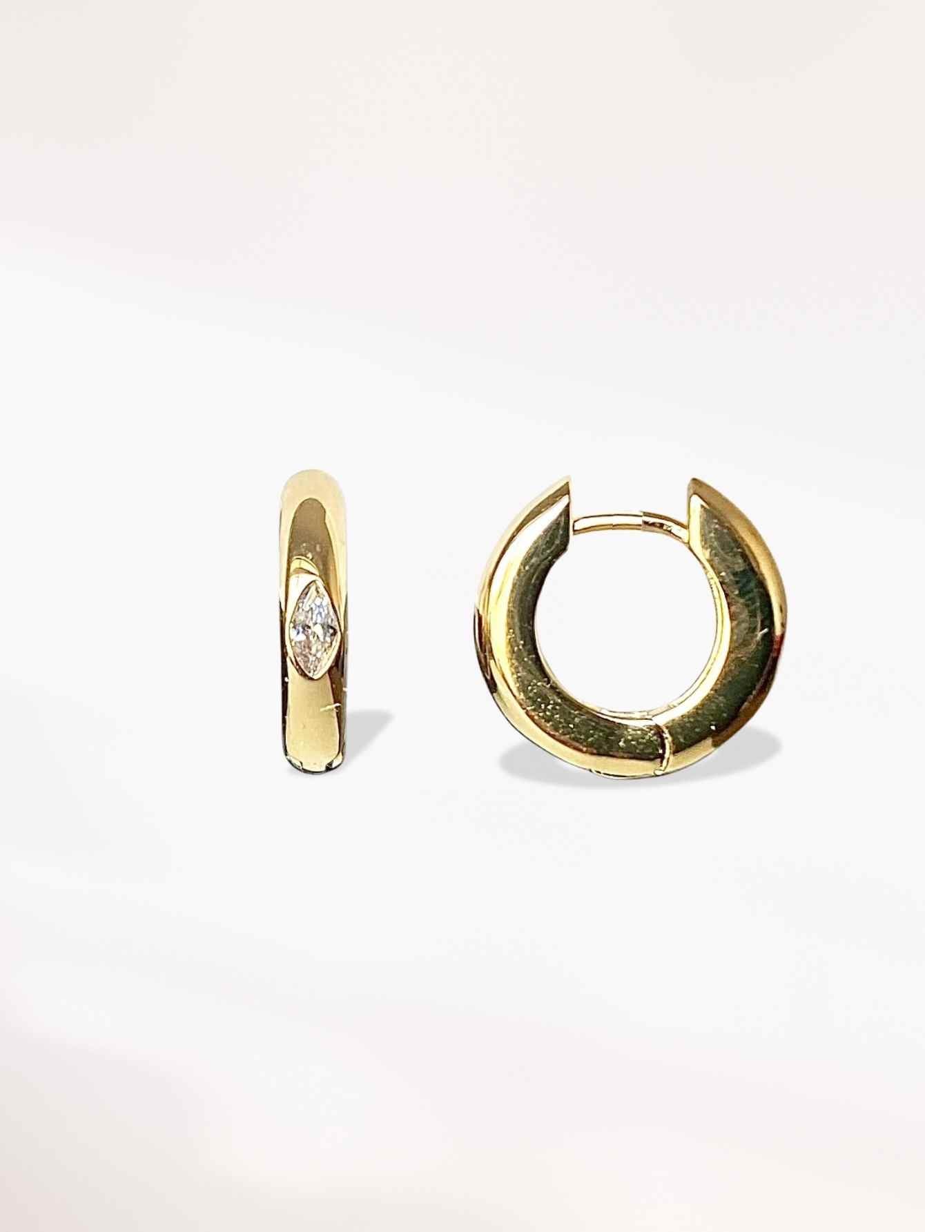 Gold Hoop Earrings