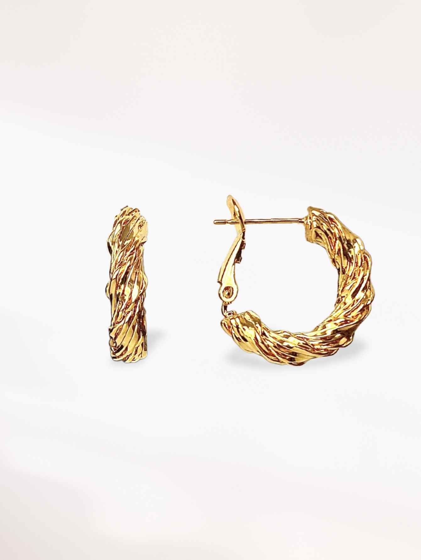 Gold Hoop Earrings