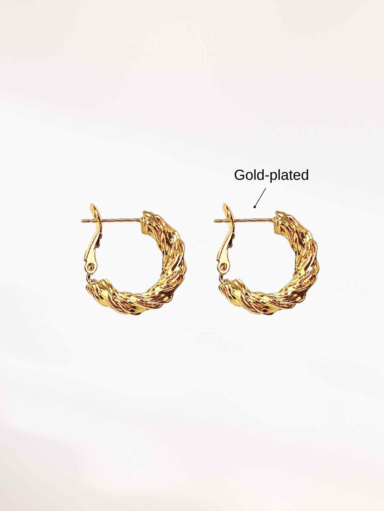 Gold Hoop Earrings