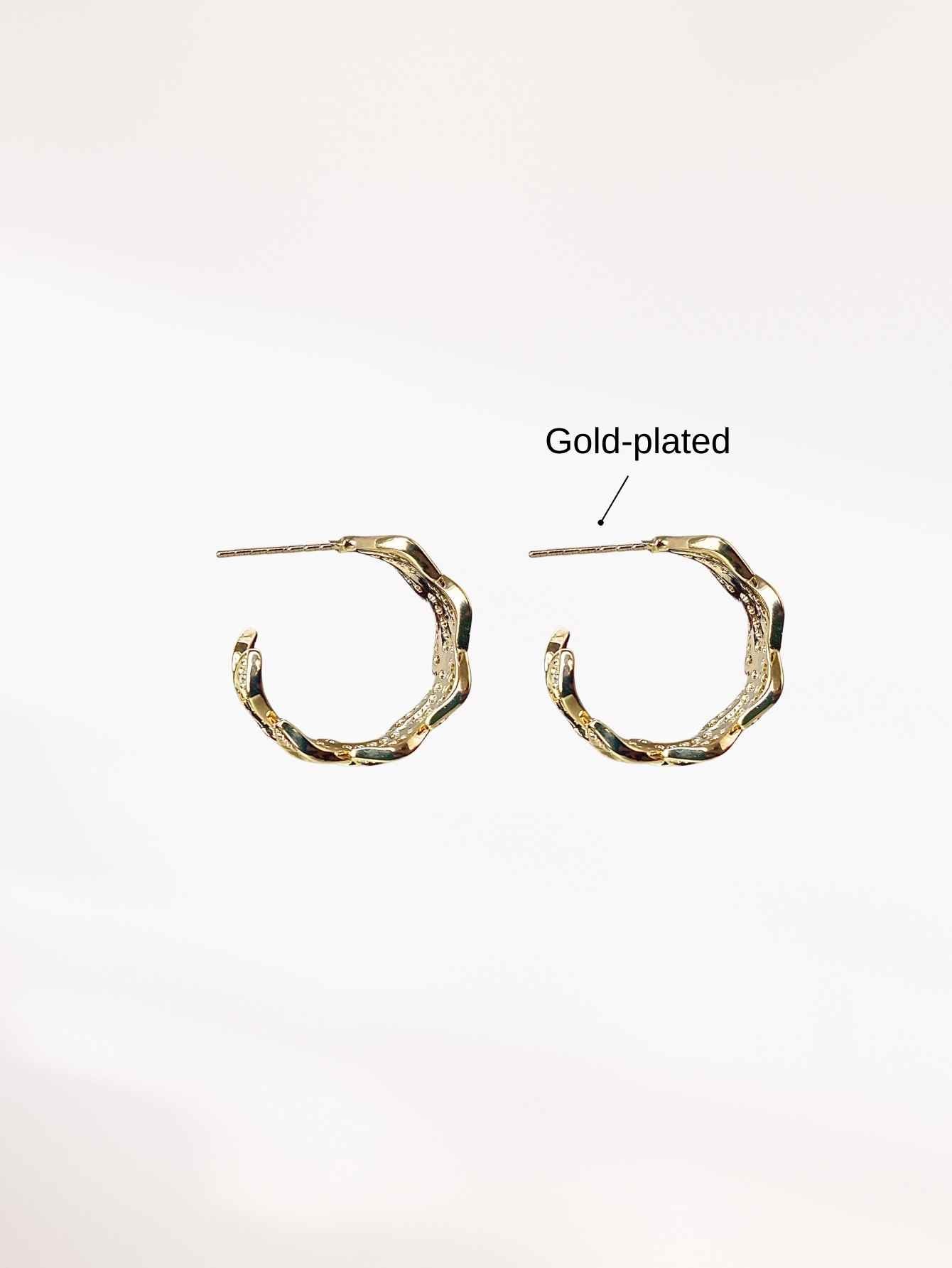 Gold Hoop Earrings