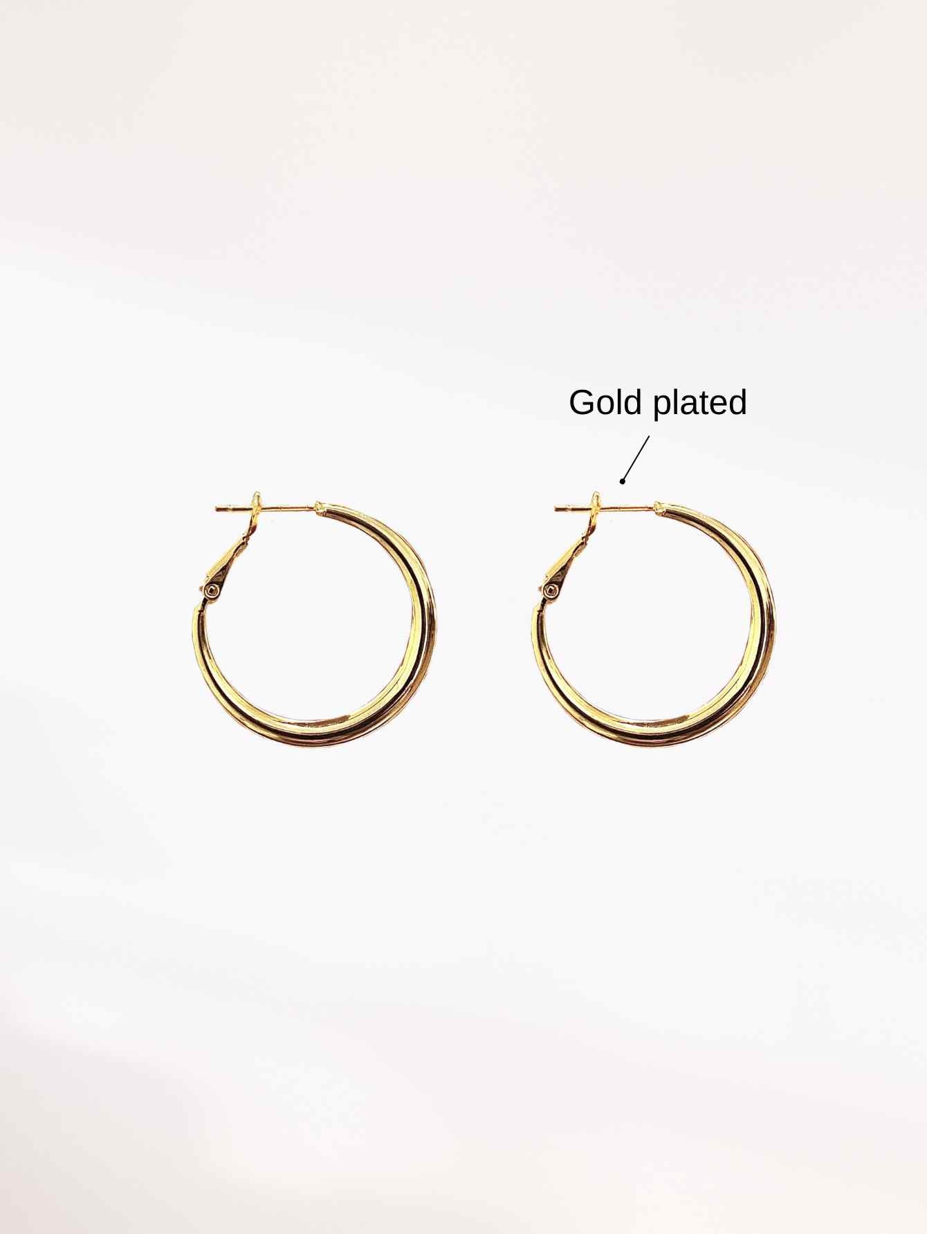 Gold Hoop Earrings