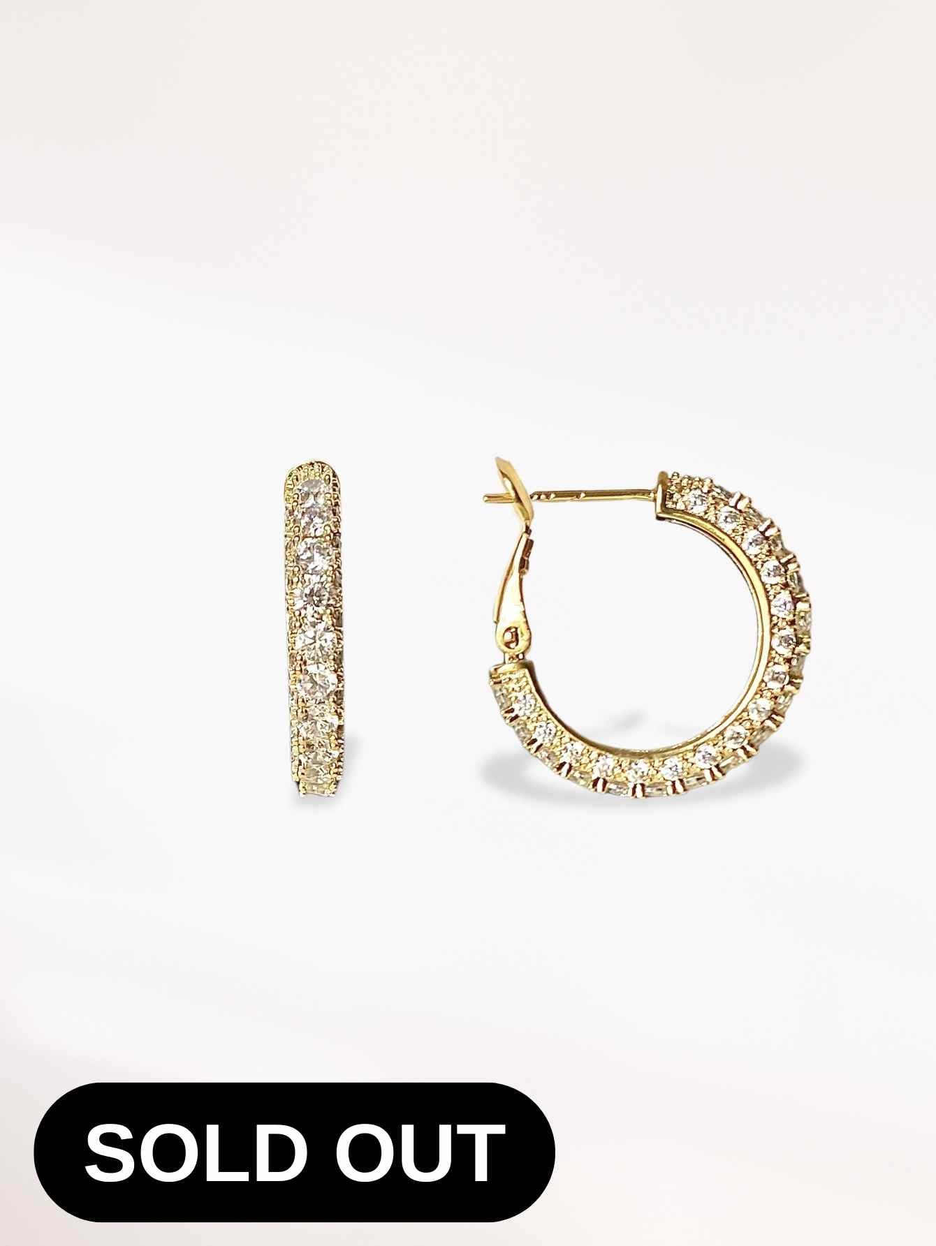 Gold Hoop Earrings
