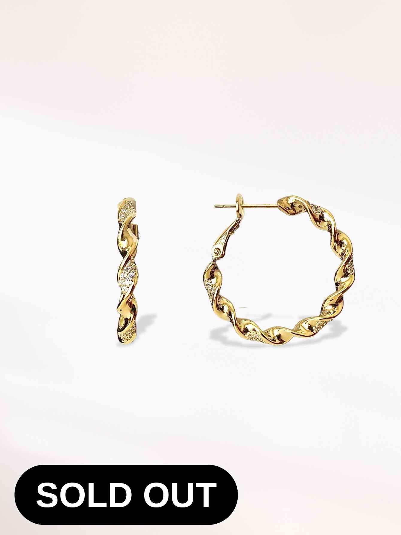 Gold Hoop Earrings