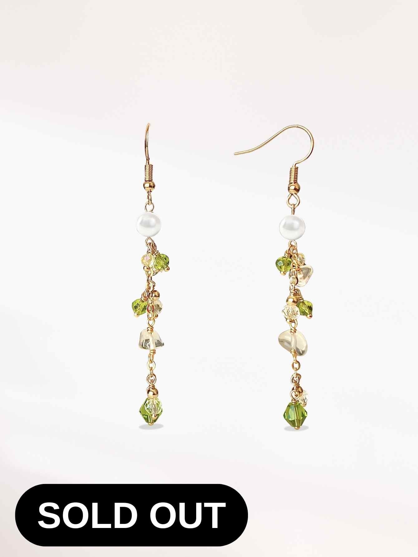 Handmade Shell Pearl Earrings