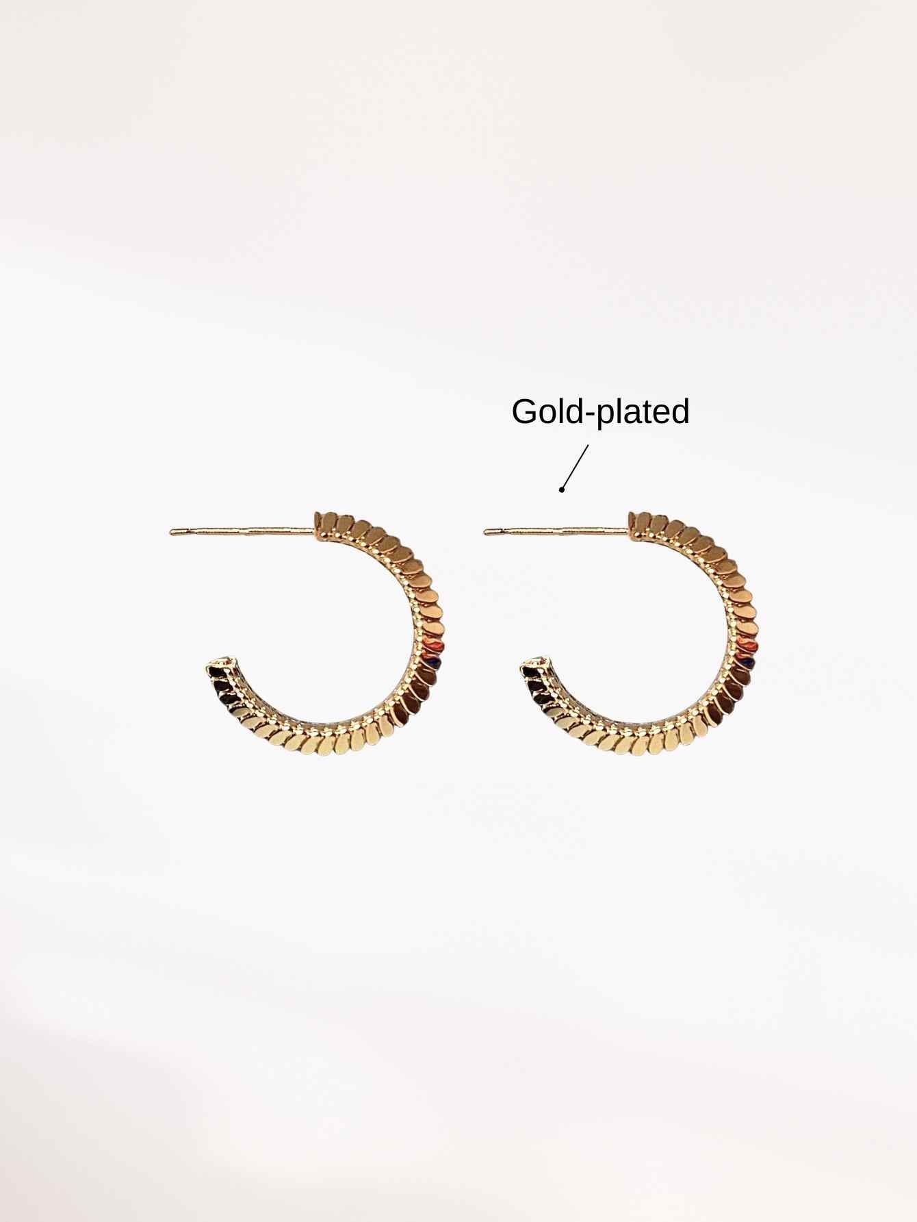 Gold Hoop Earrings