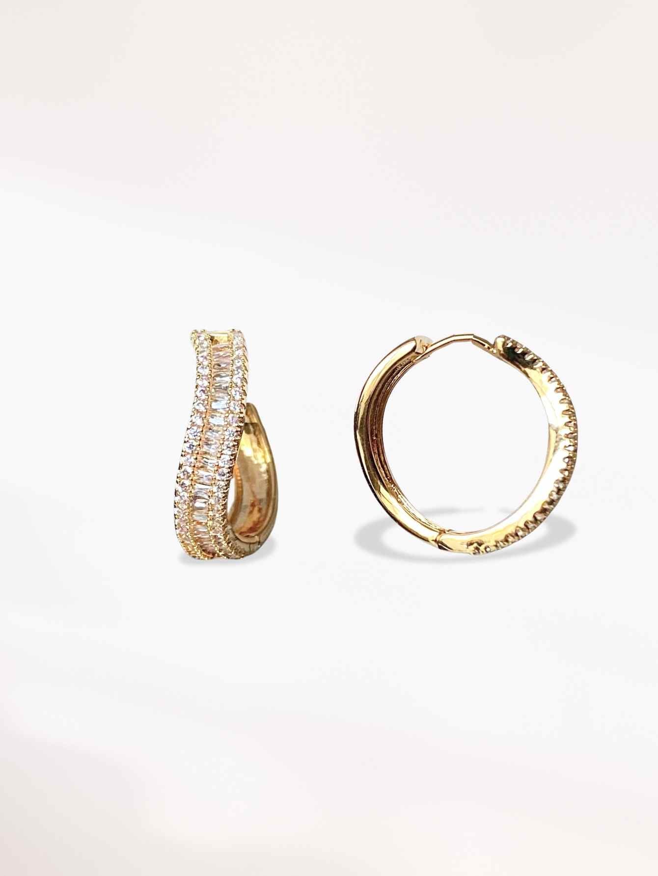 Gold Hoop Earrings
