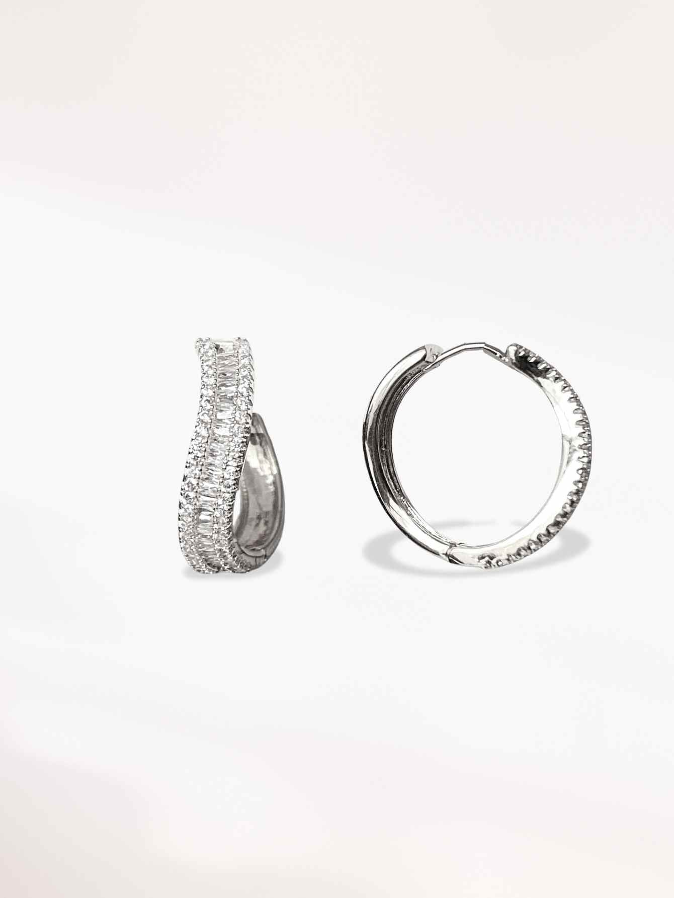 Silver Hoop Earrings