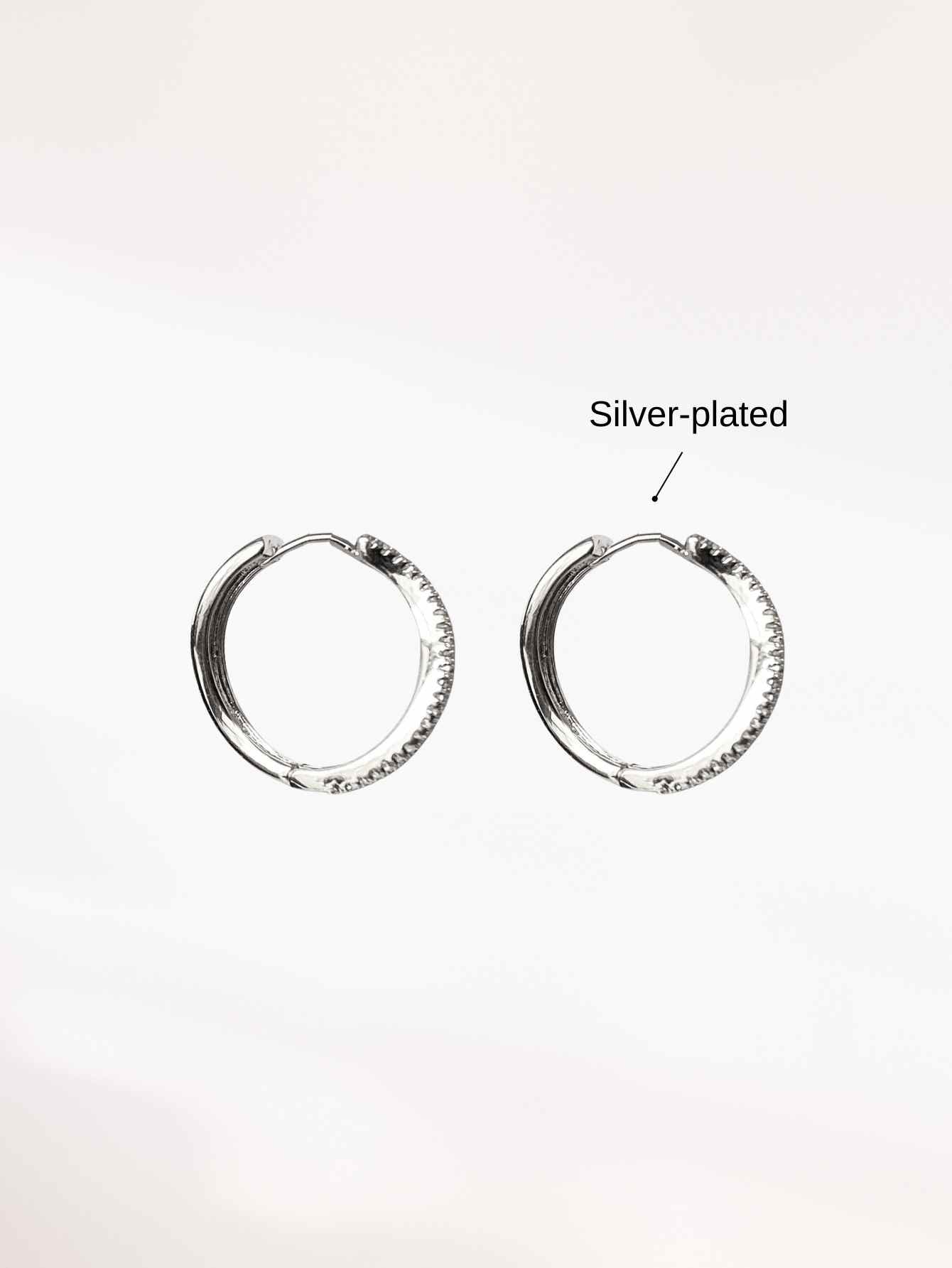 Silver Hoop Earrings