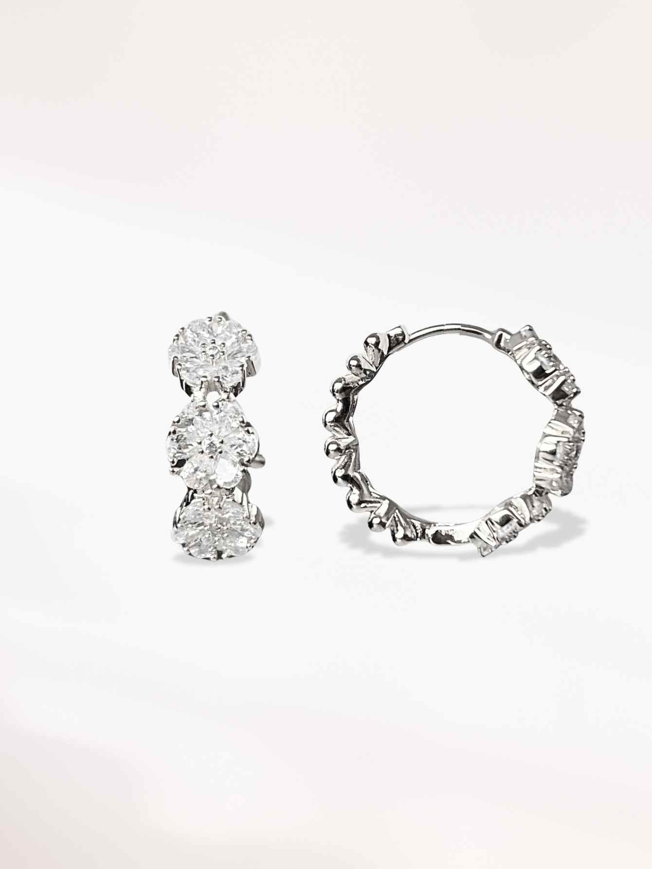 Silver Hoop Earrings