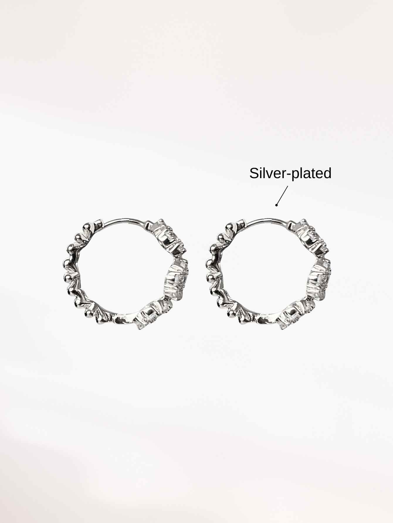 Silver Hoop Earrings