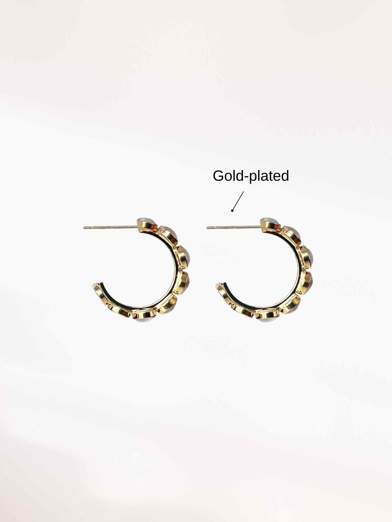 Gold Hoop Earrings