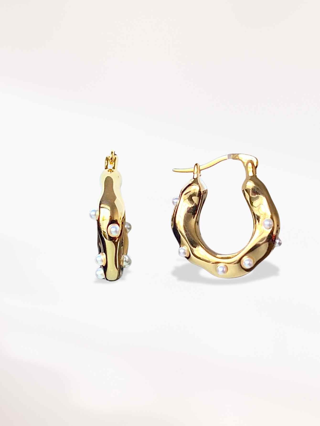 Gold Hoop Earrings