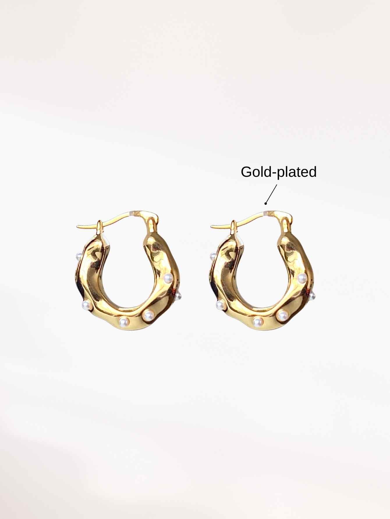 Gold Hoop Earrings