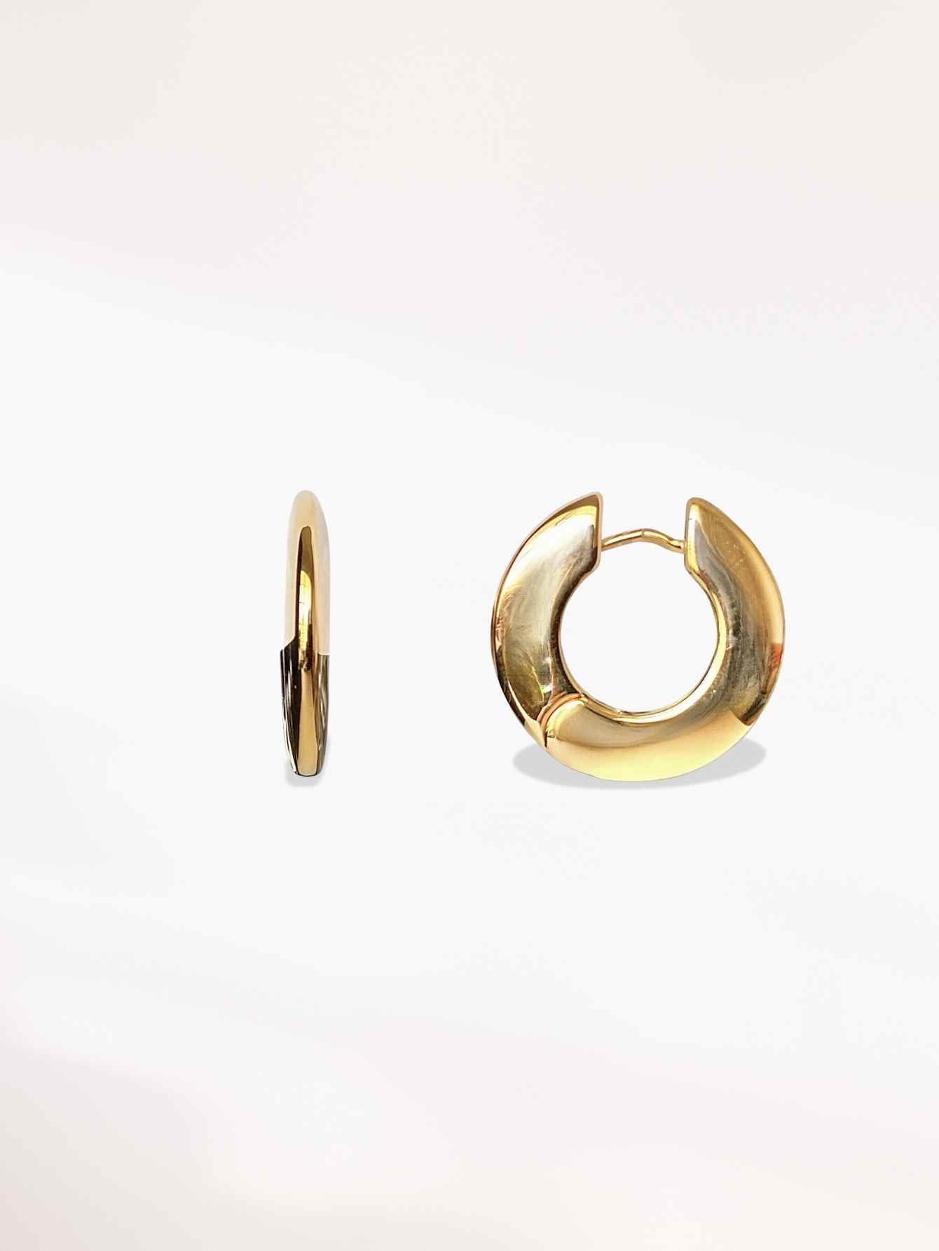 Gold Hoop Earrings