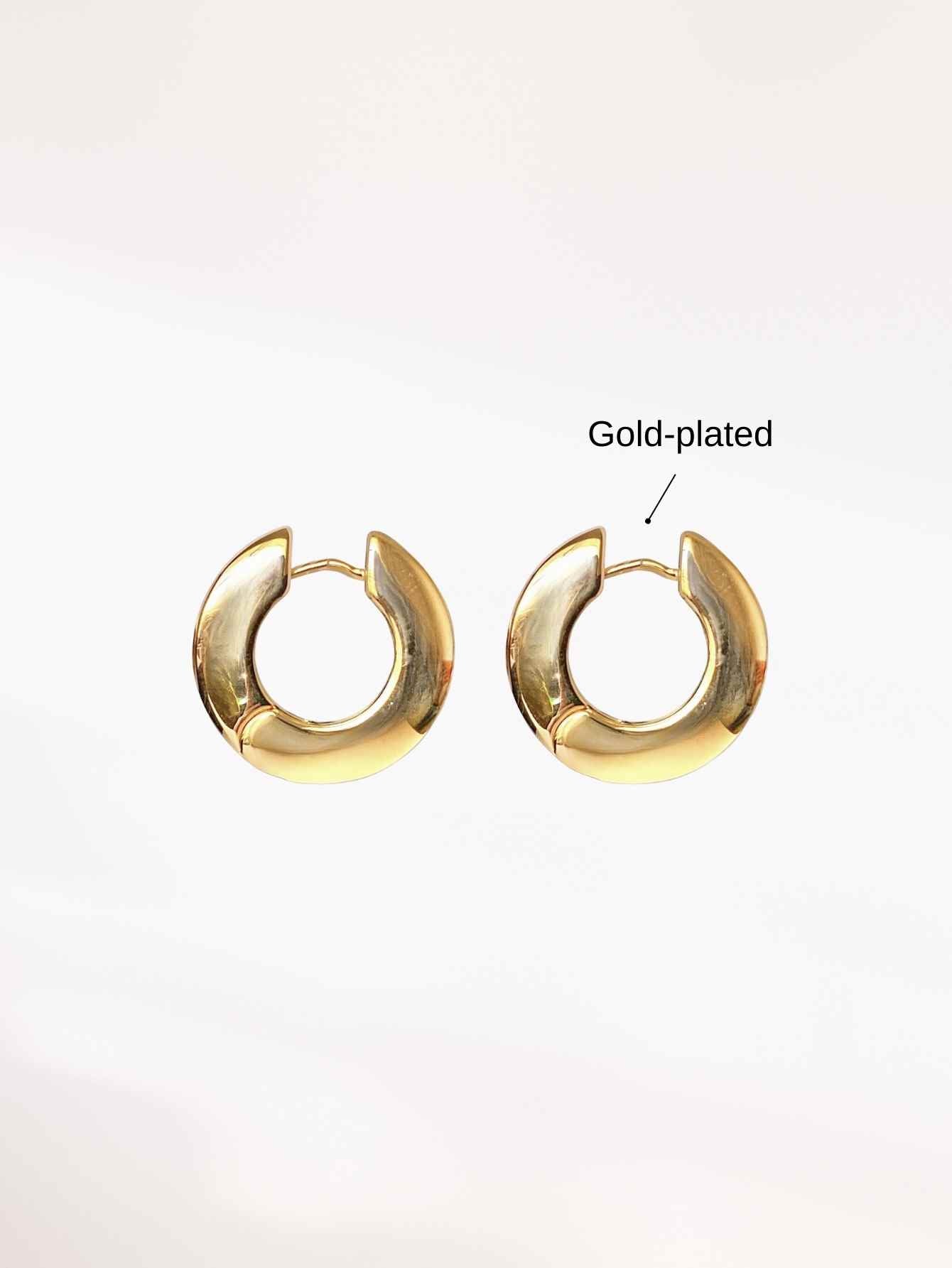 Gold Hoop Earrings