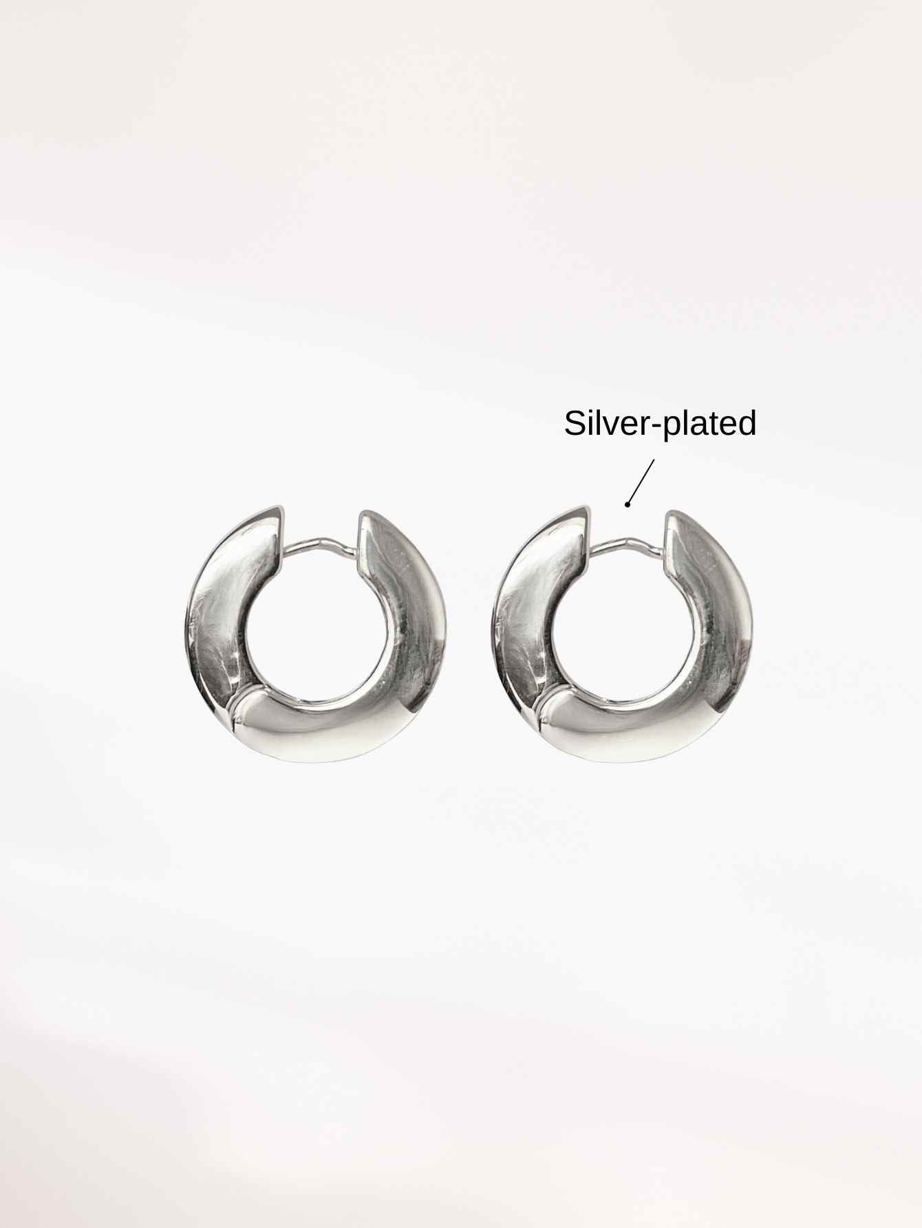 Silver Hoop Earrings
