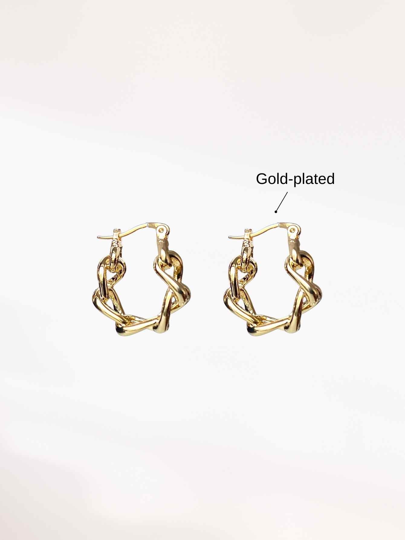 Gold Hoop Earrings