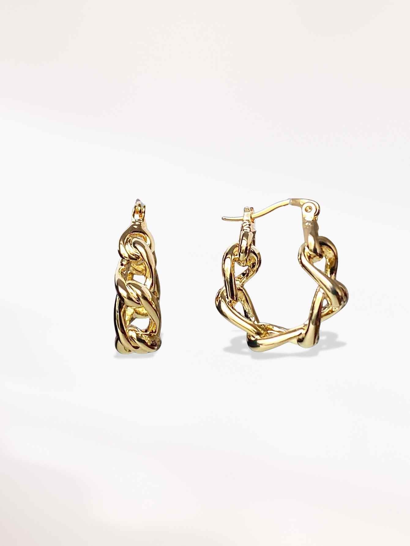 Gold Hoop Earrings
