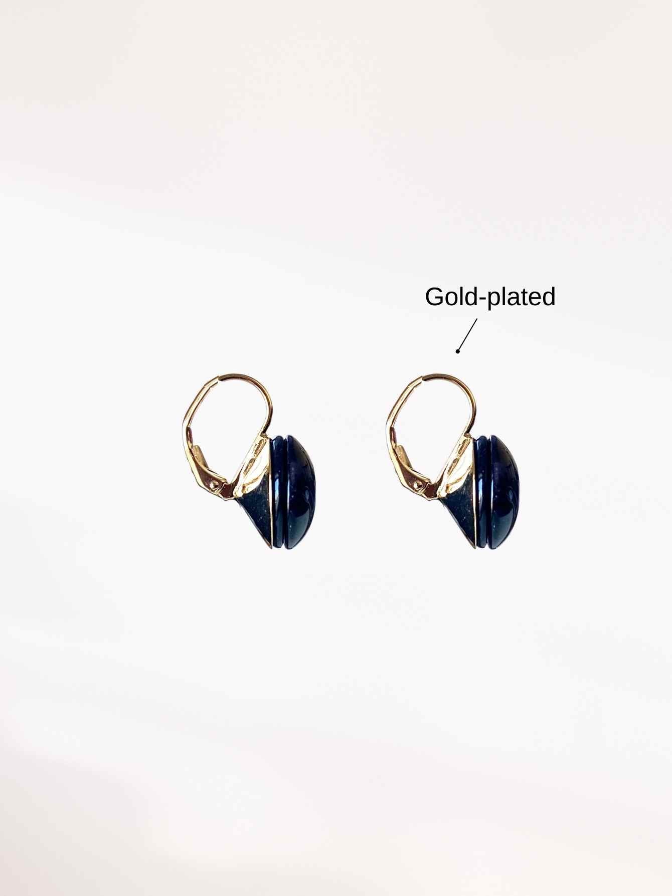 Dark Shell Earrings