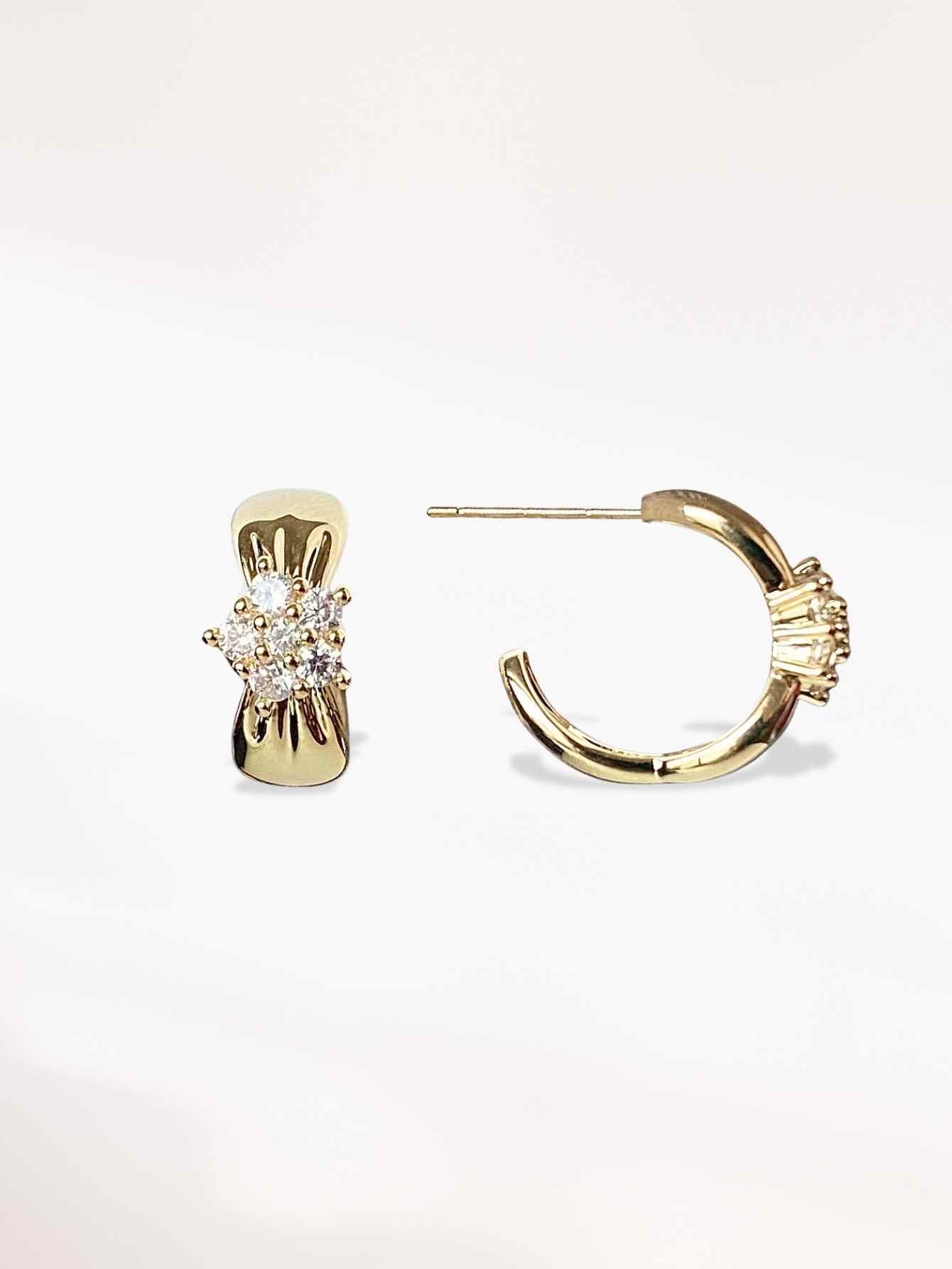 Gold Hoop Earrings