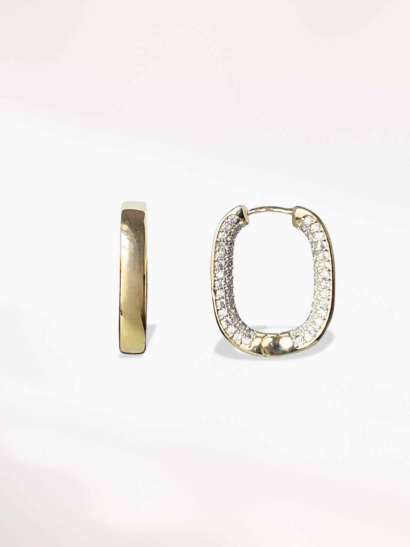 Gold Hoop Earrings
